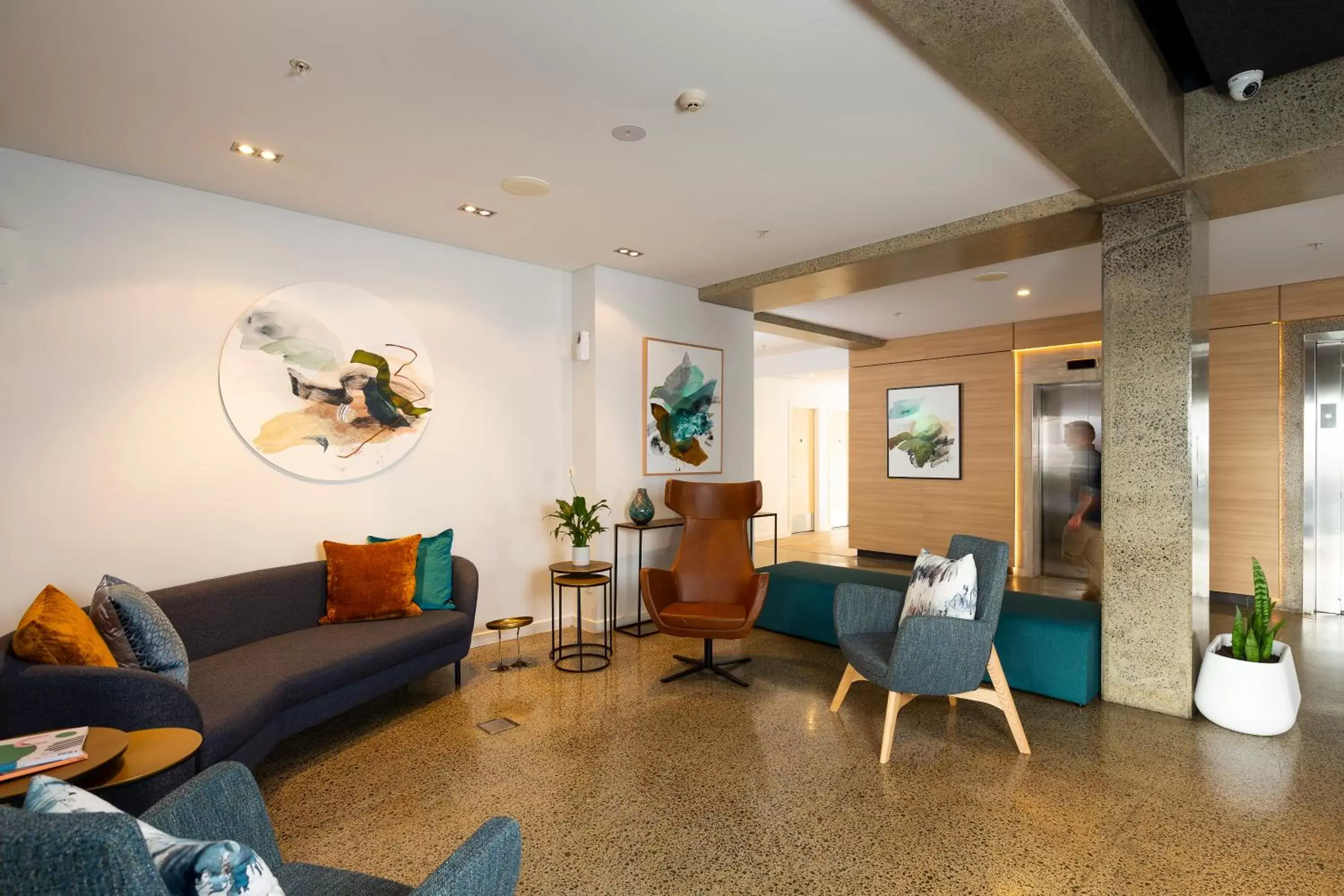 Lobby or reception in Oaks Auckland Hotel Lobby or reception in Oaks Auckland Hotel