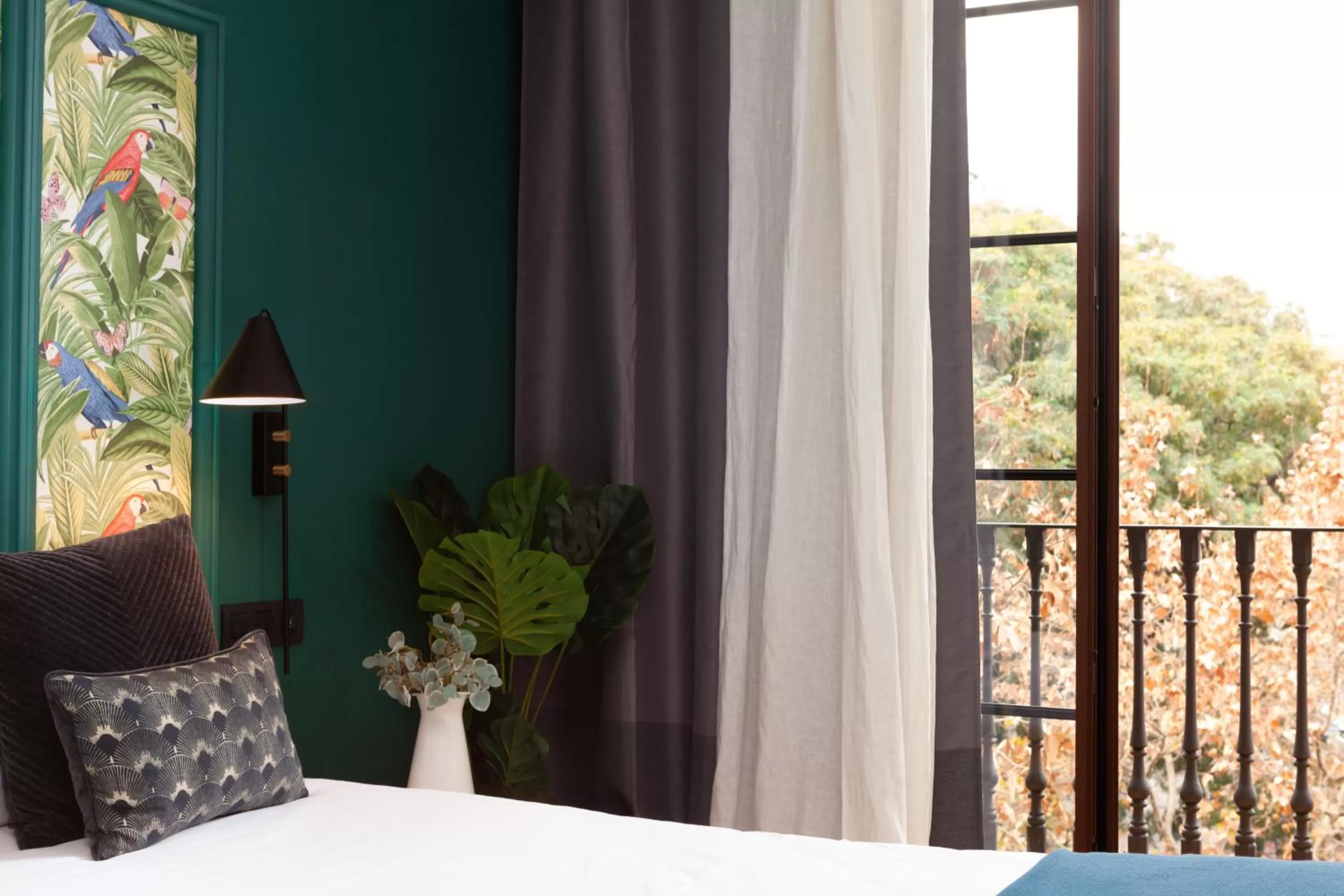 View (from property/room), Bed in Casa Vaganto