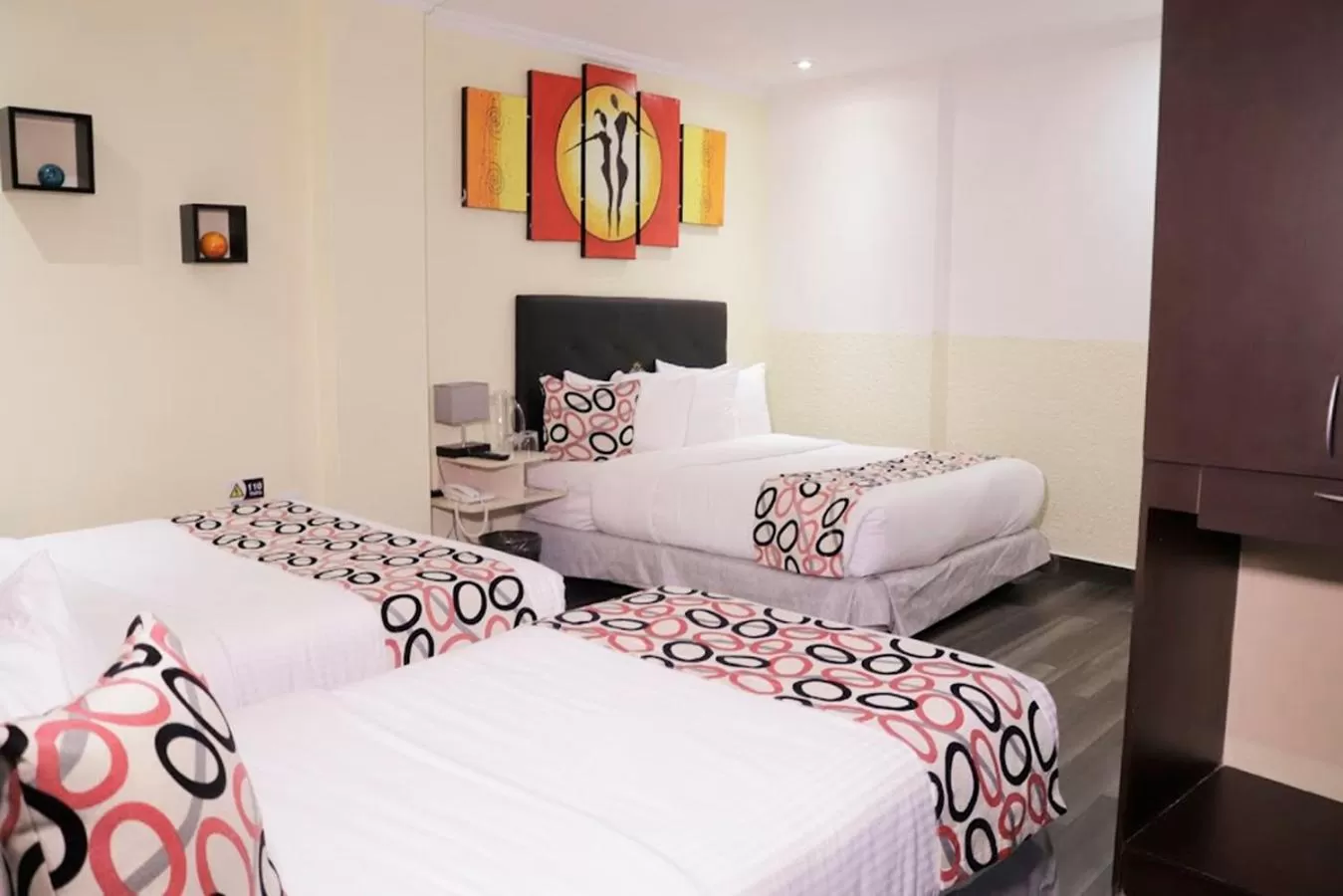 Bed in Hotel Alto Mar