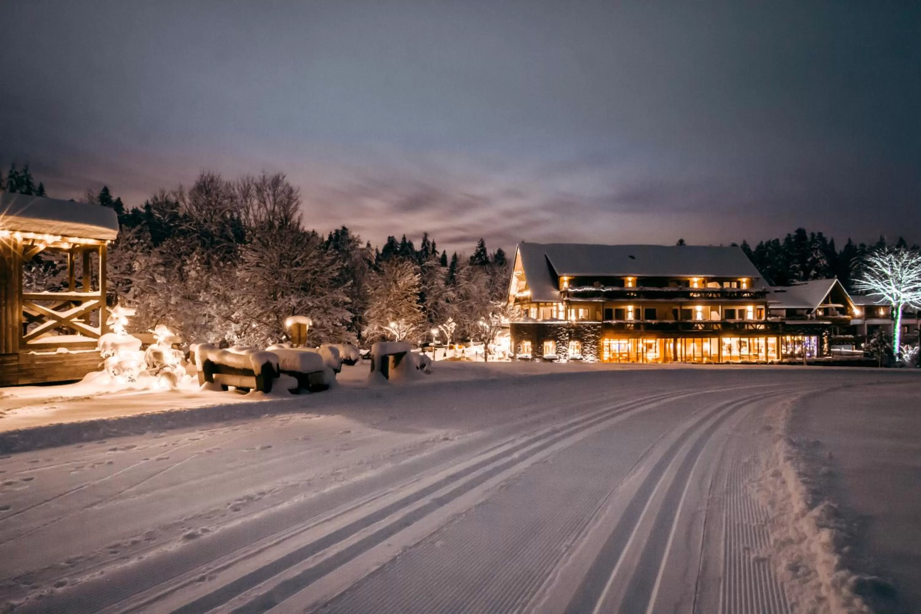 Property building in Hotel Grüner Wald