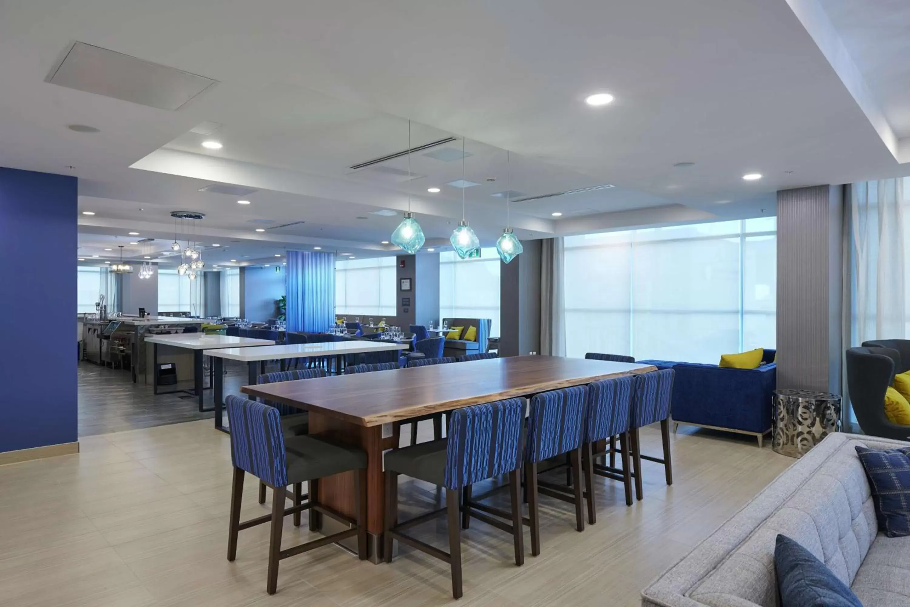 Lobby or reception in Hilton Garden Inn St. John's Newfoundland, Canada