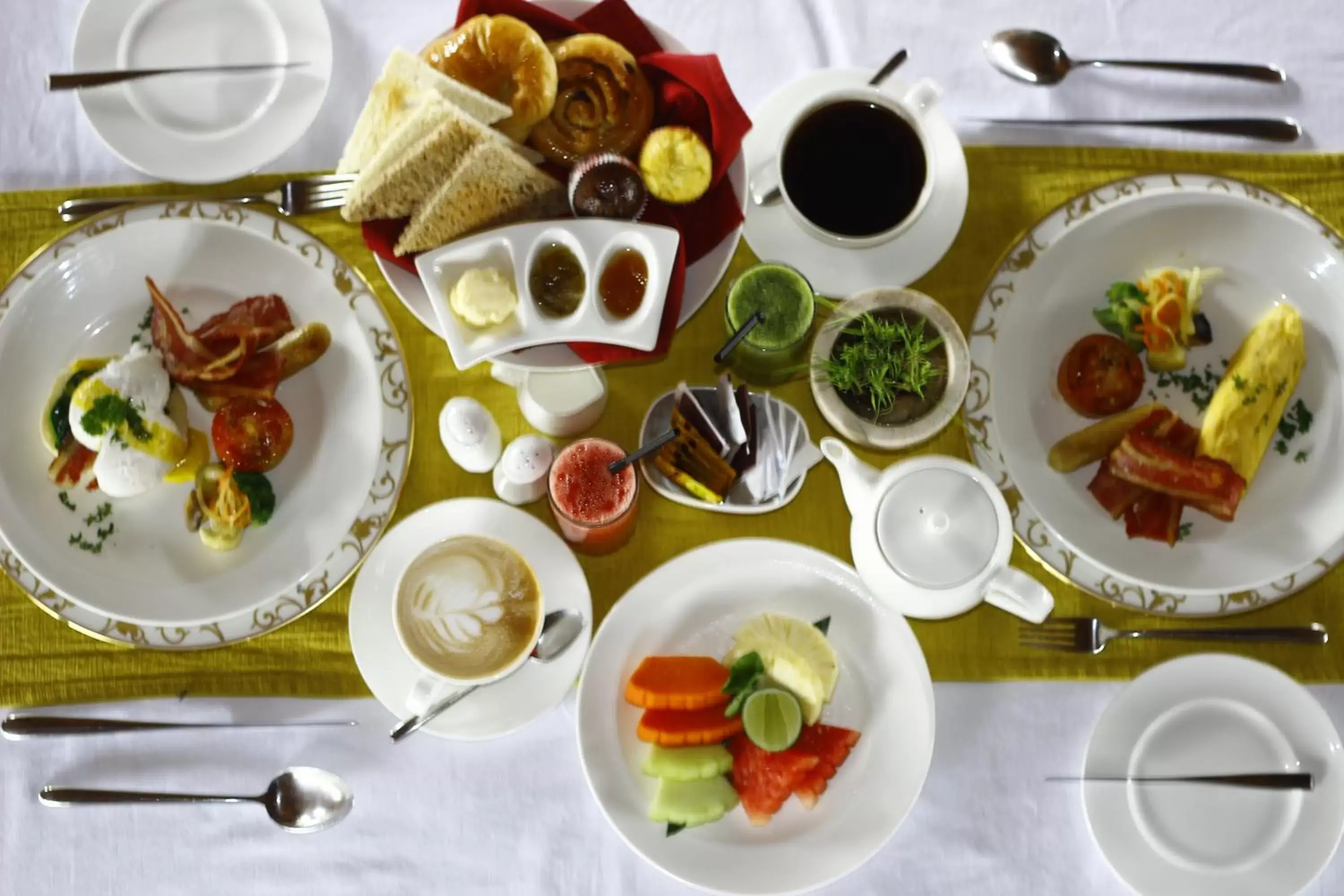 American breakfast, Breakfast in Dwaraka The Royal Villas