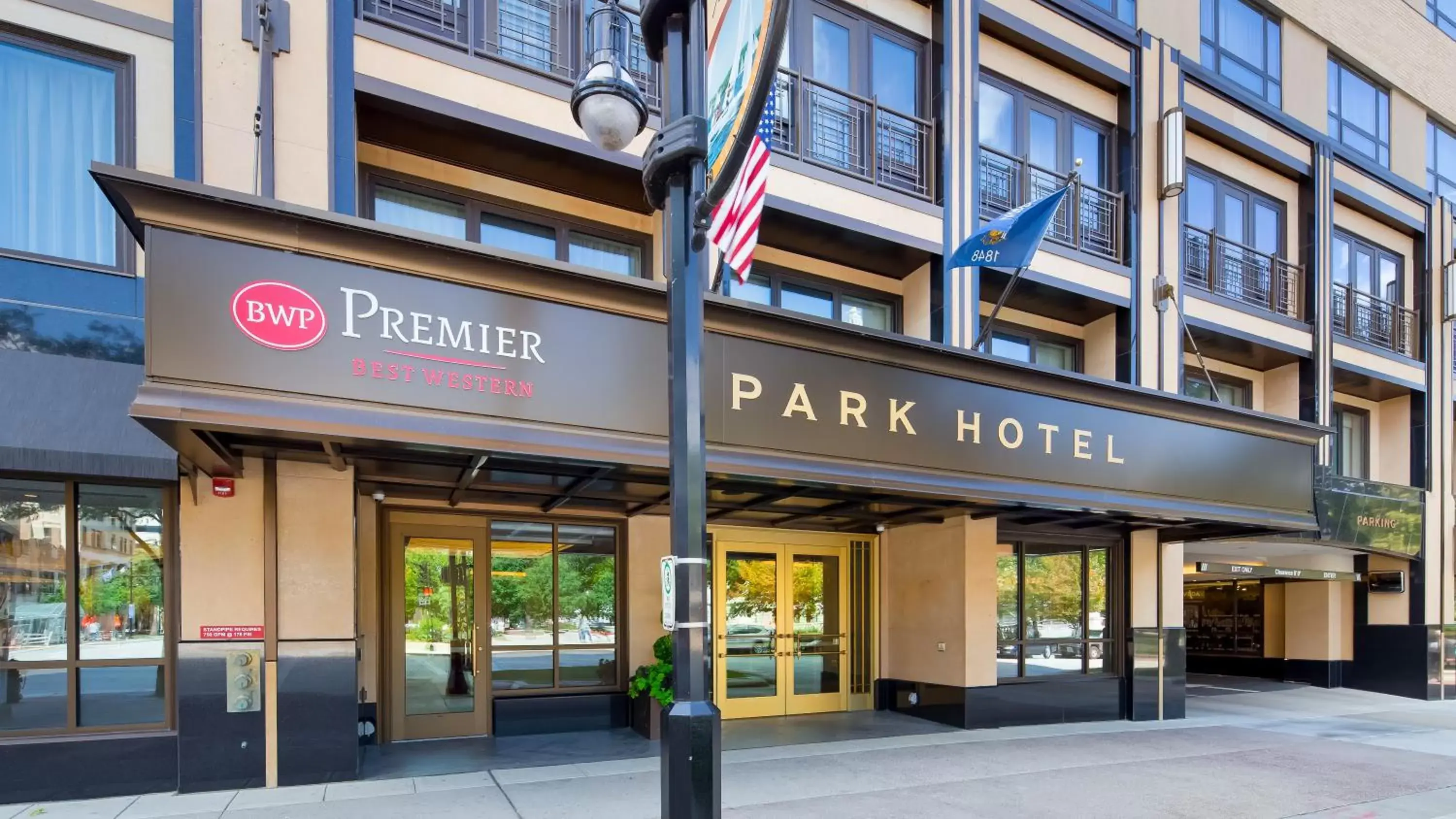 Facade/entrance in Best Western Premier Park Hotel