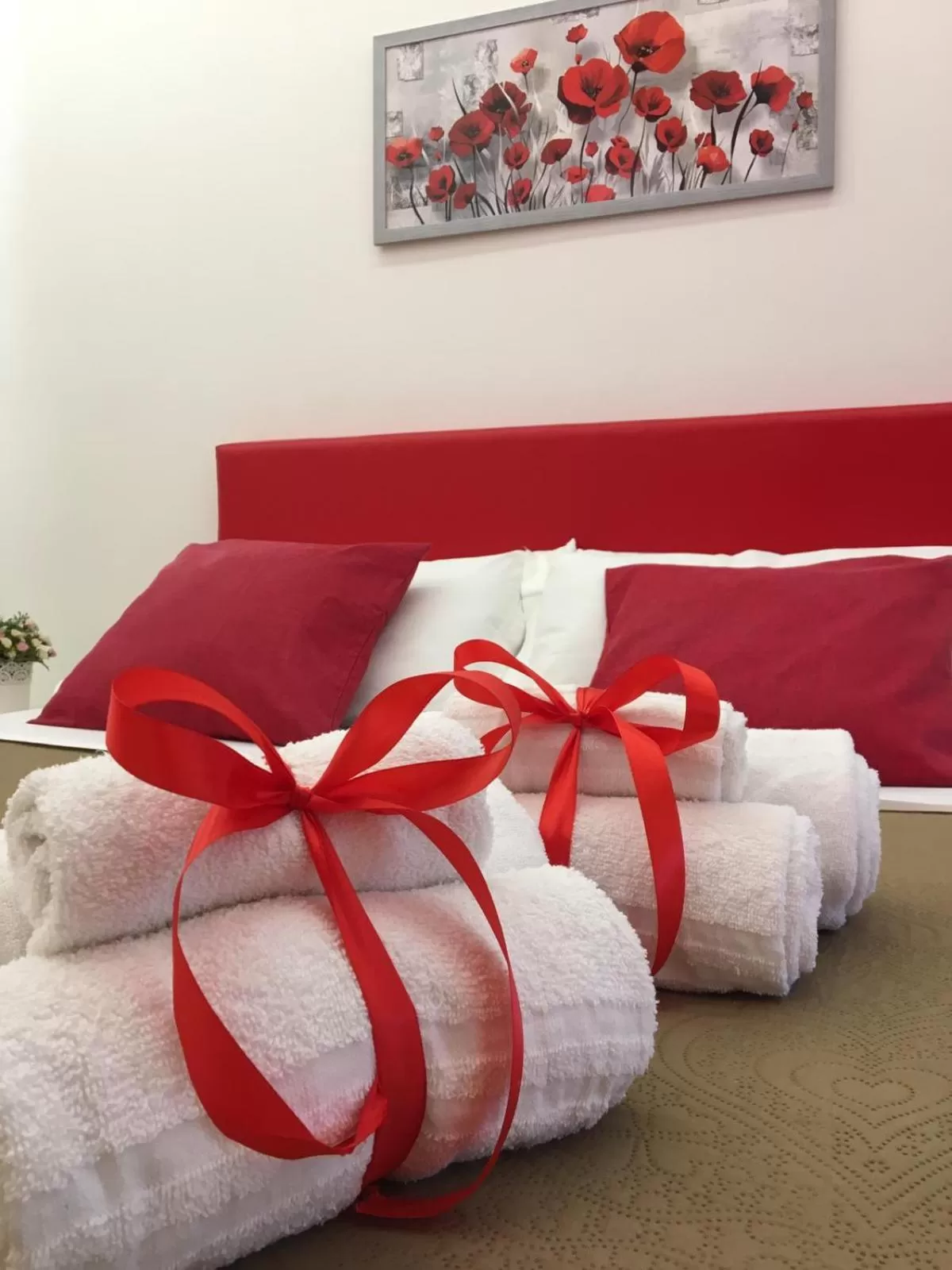 Bed in Maison Arena Bovio