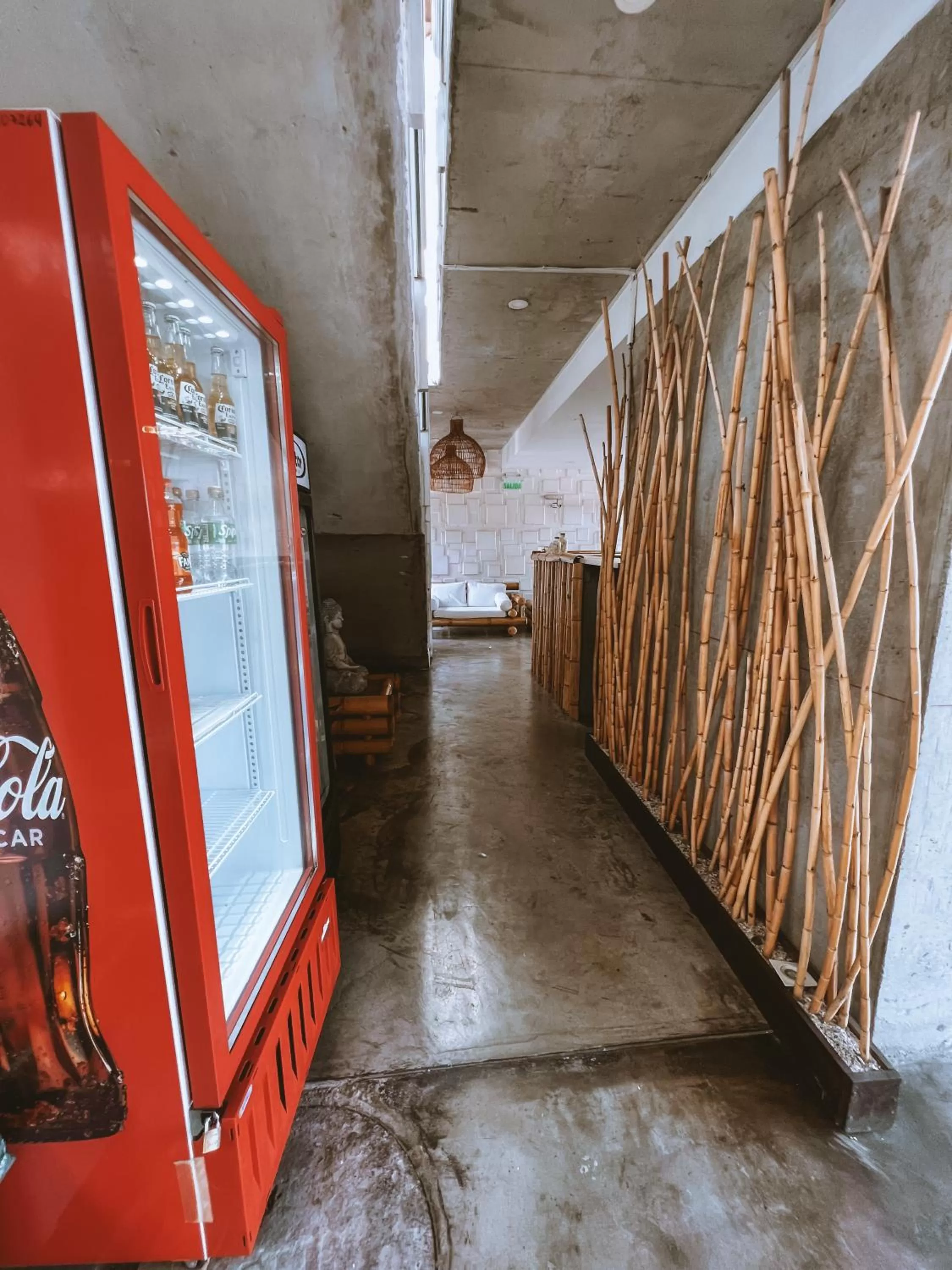 vending machine in Hotel Puerto Chinchorro
