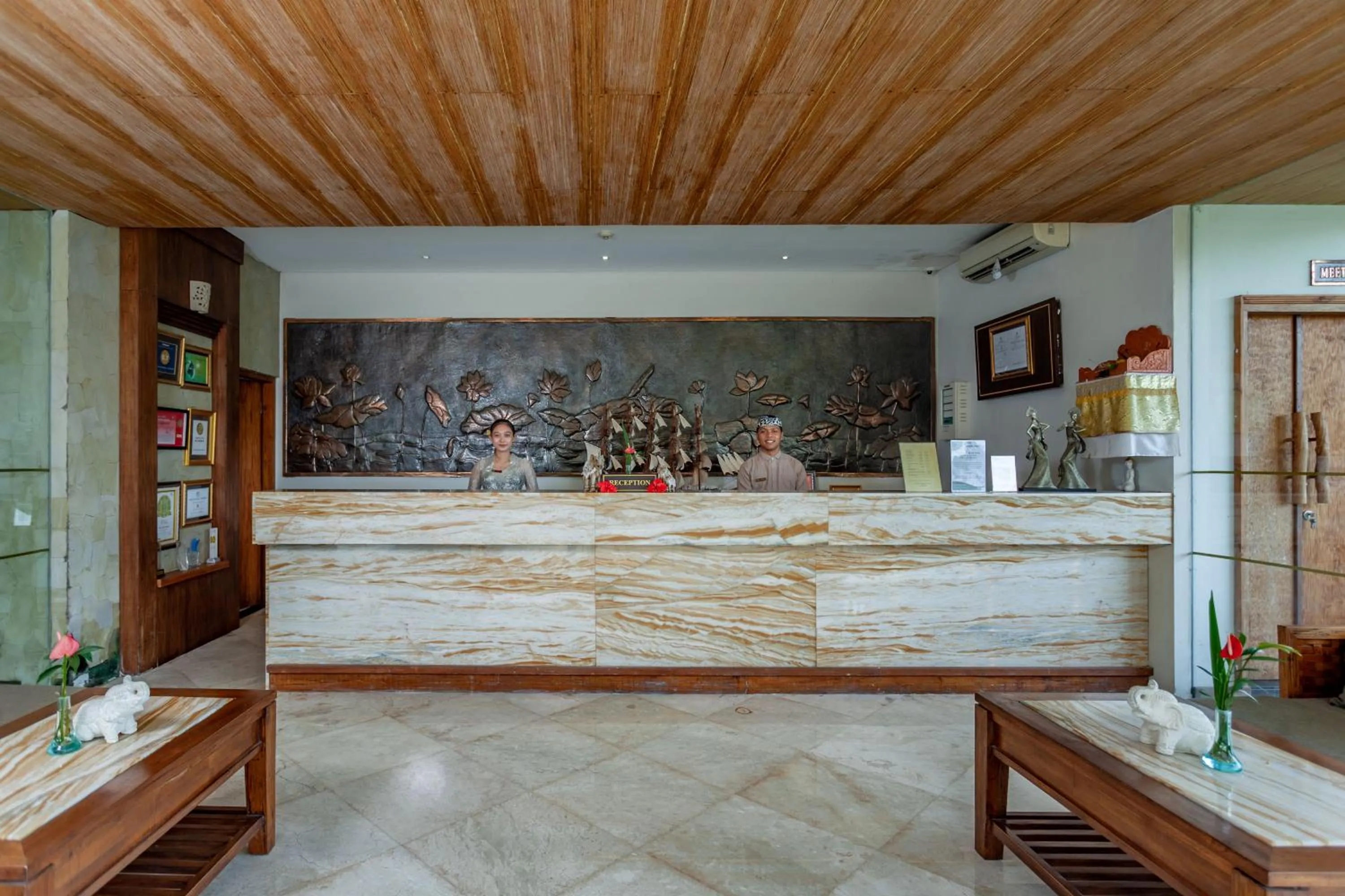 Lobby or reception in The Lokha Ubud Resort, Villas & SPA
