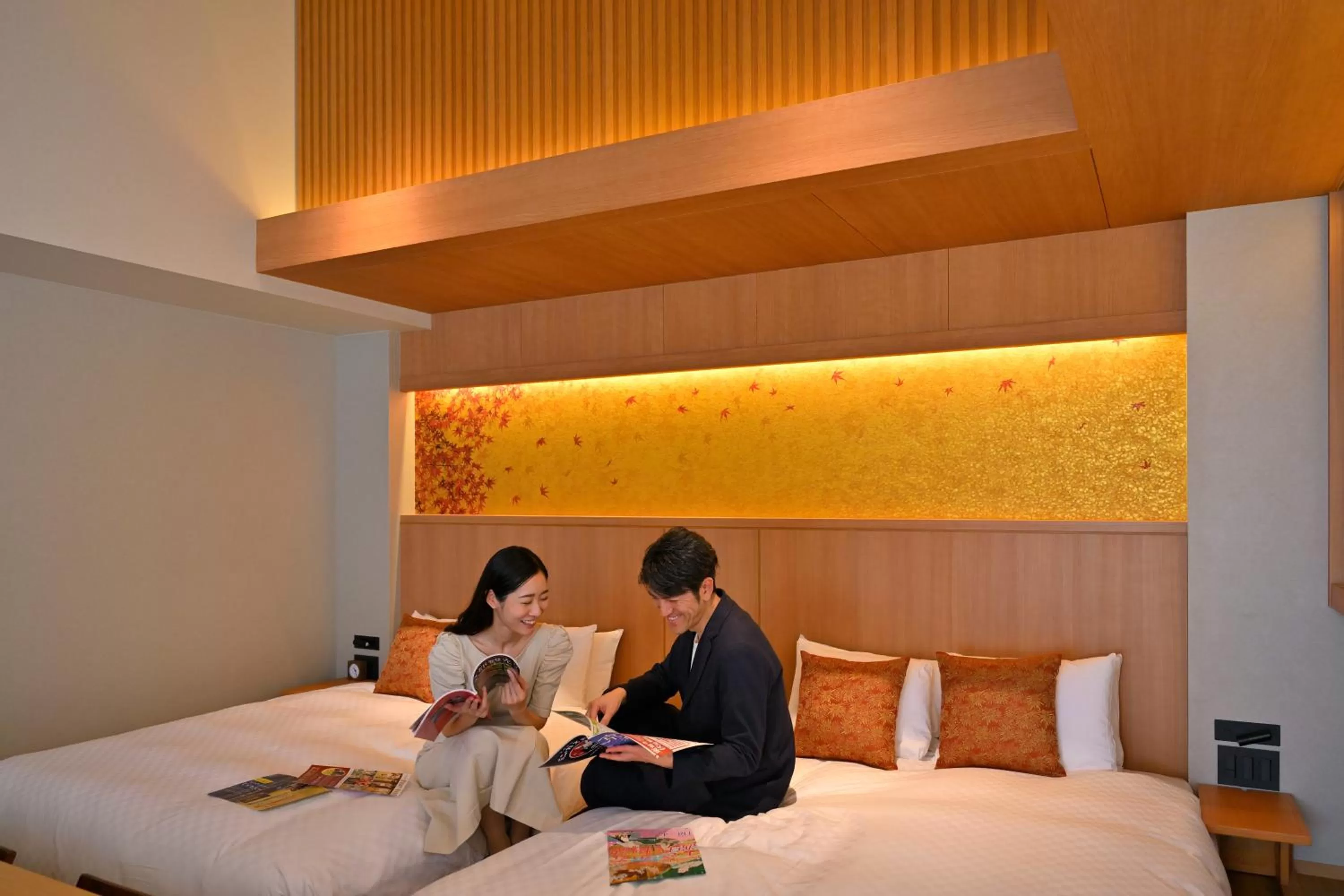 Bed in KAYA Kyoto Nijo Castle, BW Signature Collection by Best Western