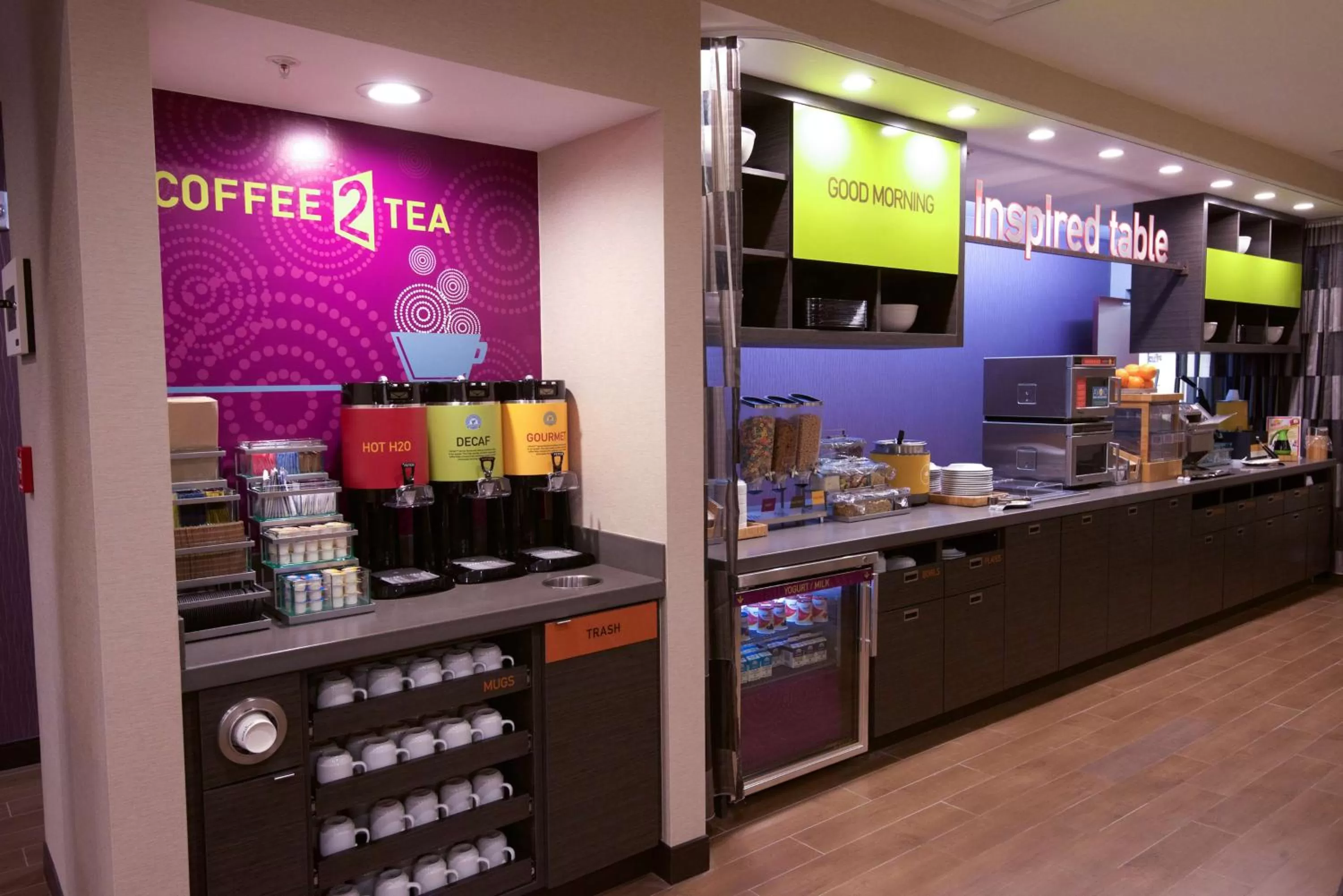 Breakfast in Home2 Suites by Hilton Lake City