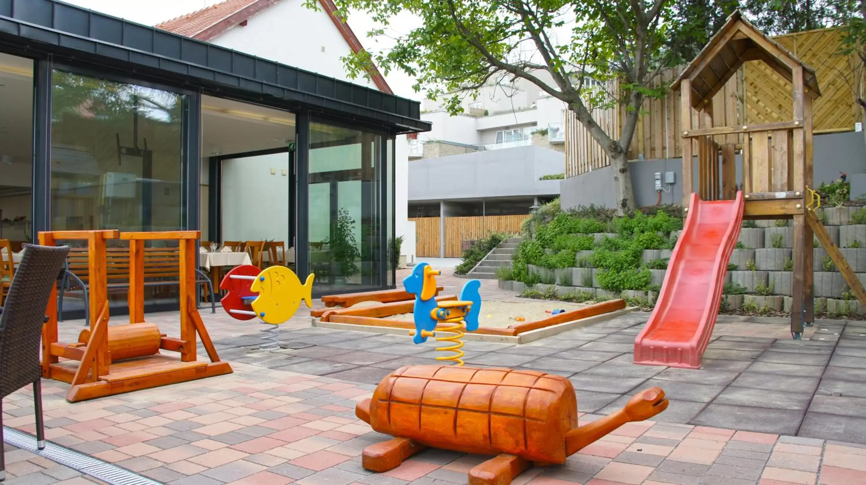 Children play ground, Children's Play Area in Zenit Wellness Hotel Balaton