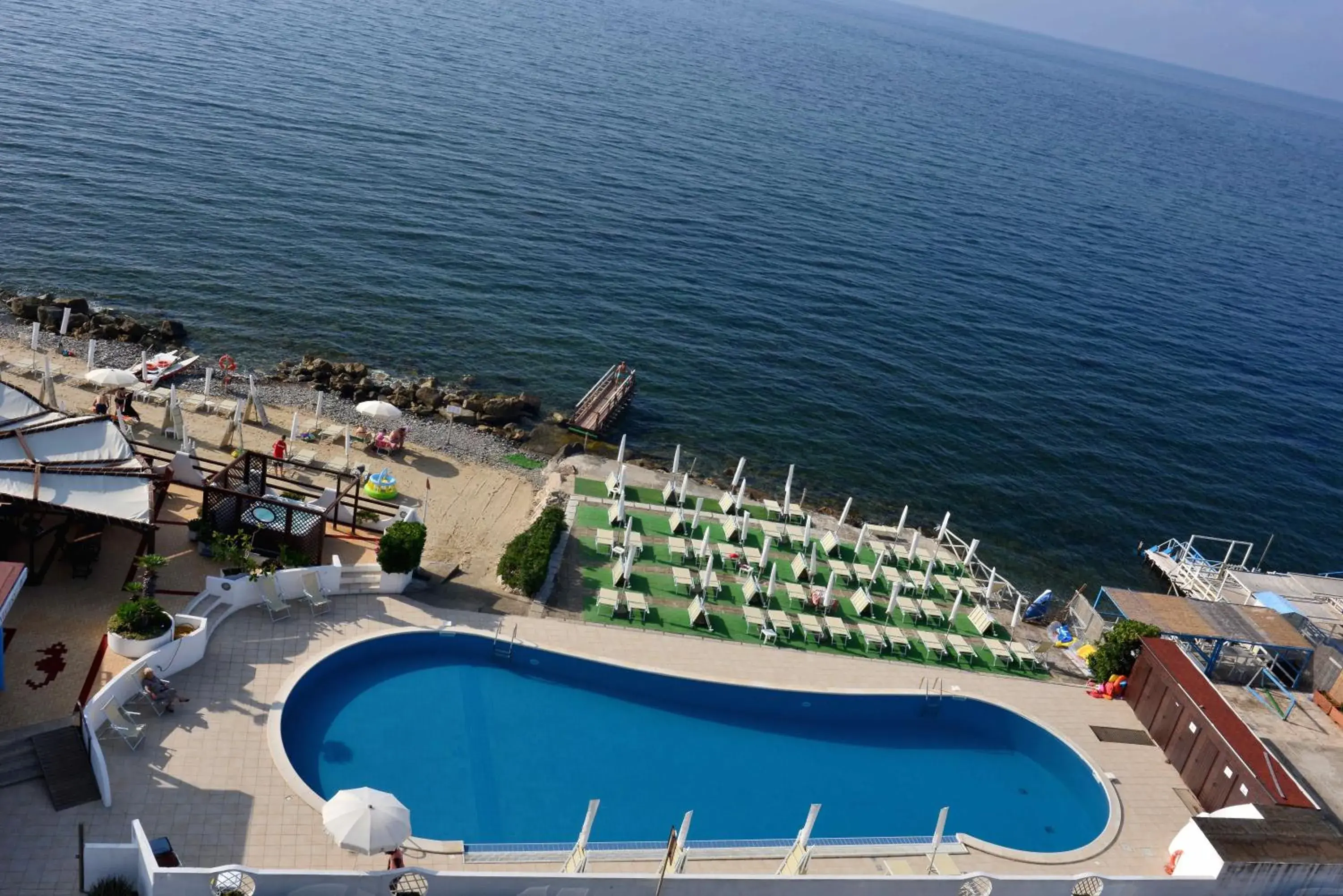 Swimming pool, Pool View in Hotel Cavalluccio Marino