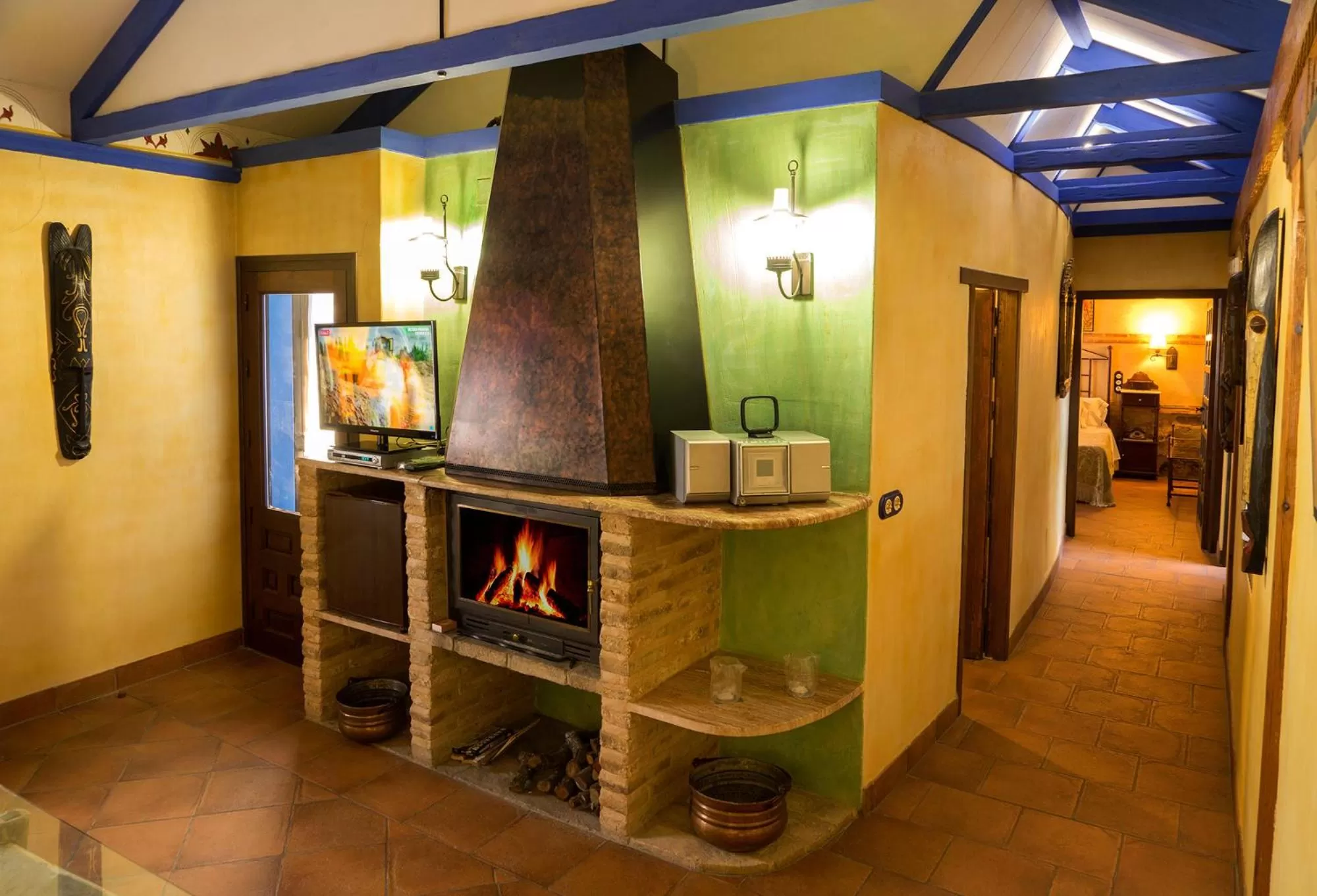 Living room in Hotel Spa La Casa del Rector Almagro