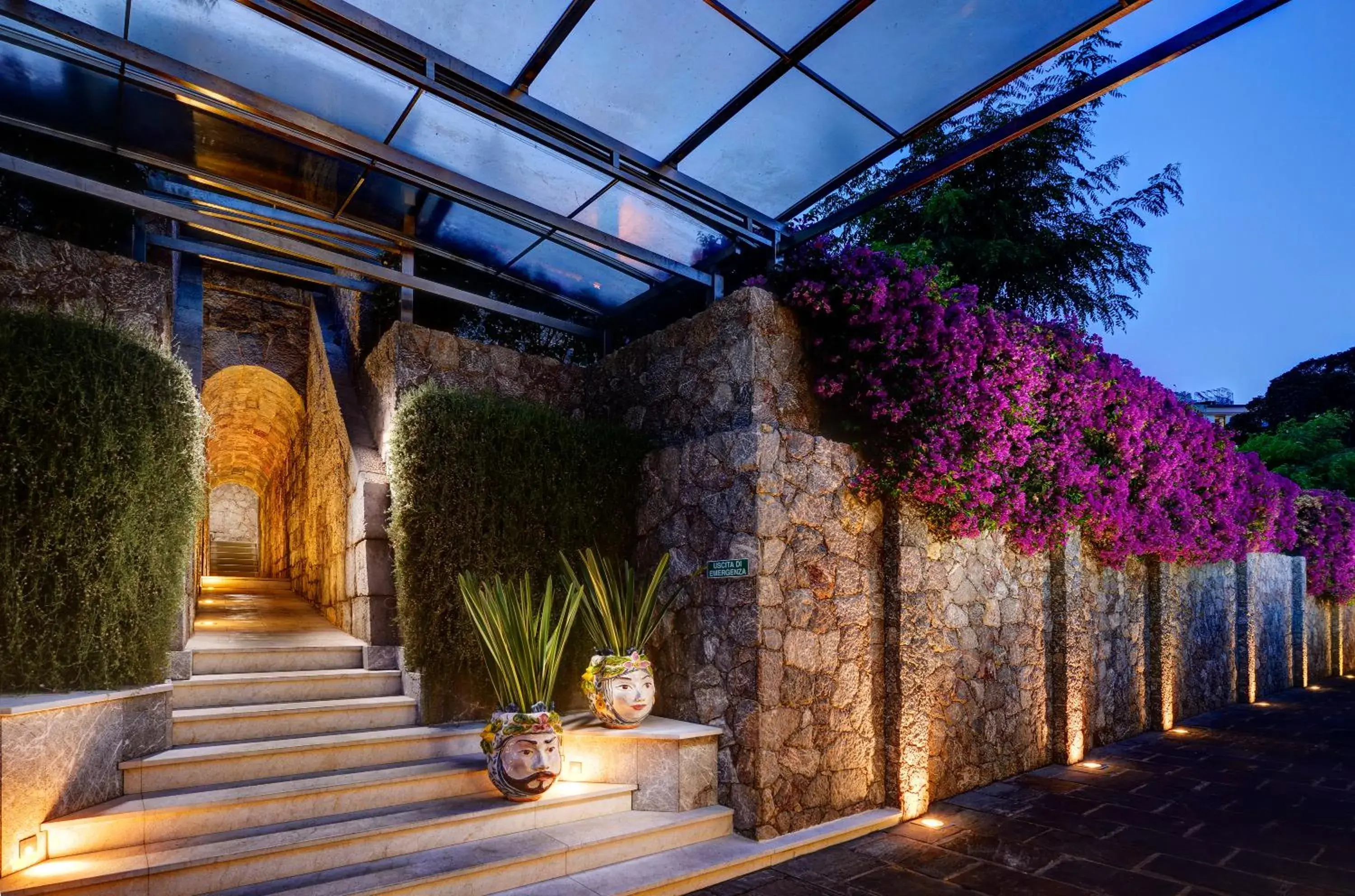 Facade/entrance in La Plage Resort