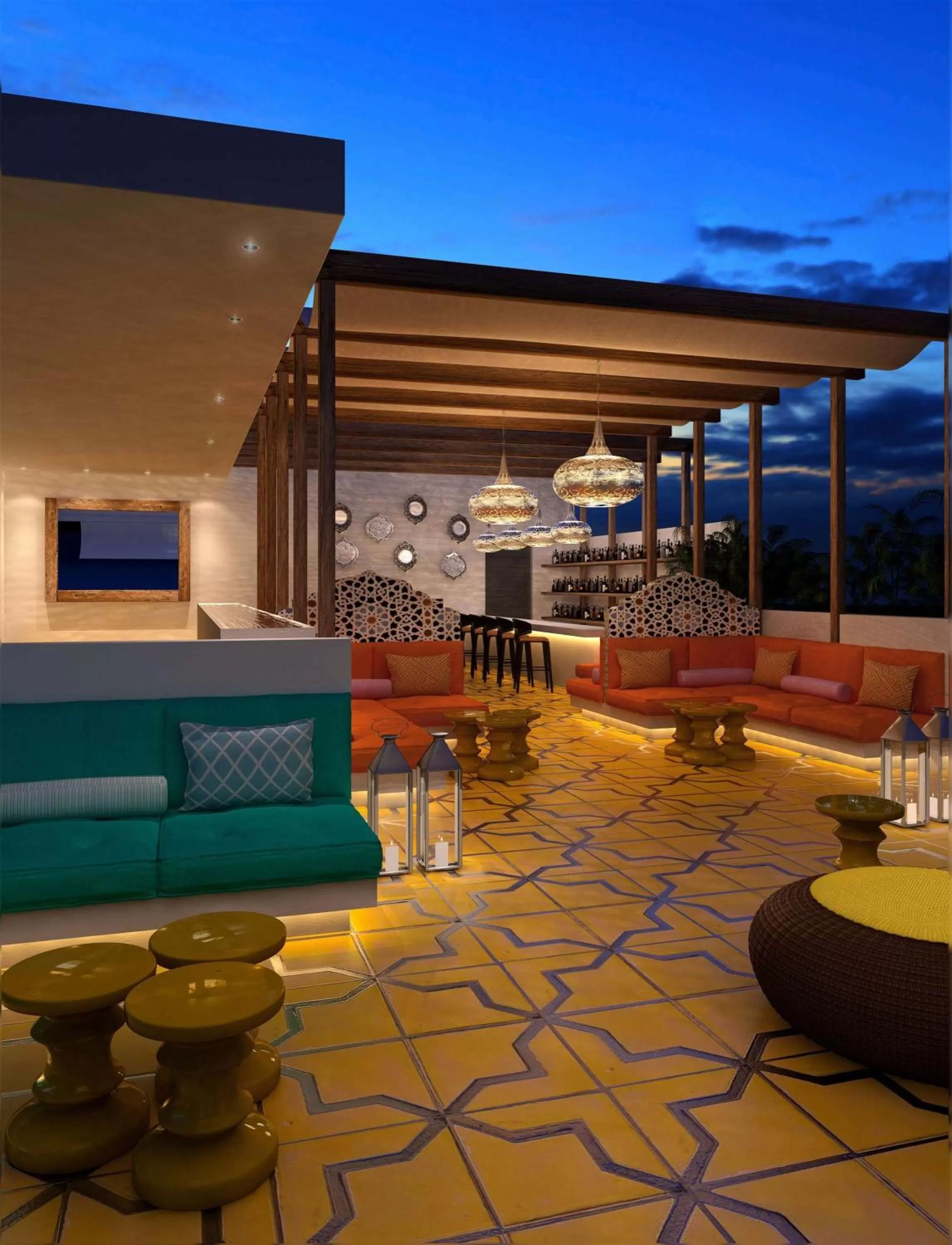 Lounge or bar in Hyatt Ziva Rose Hall - All Inclusive