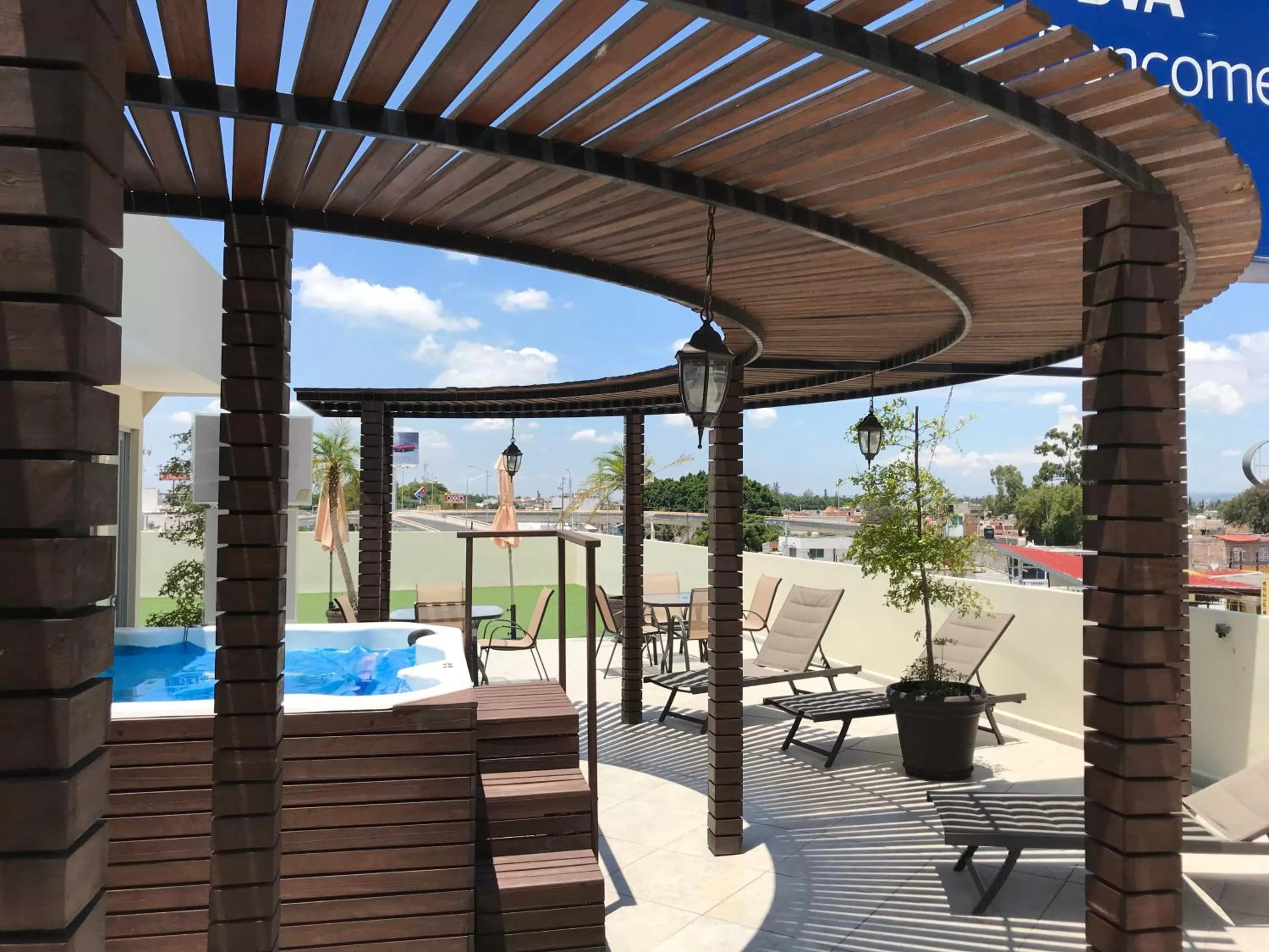 Swimming pool in My Home Suites