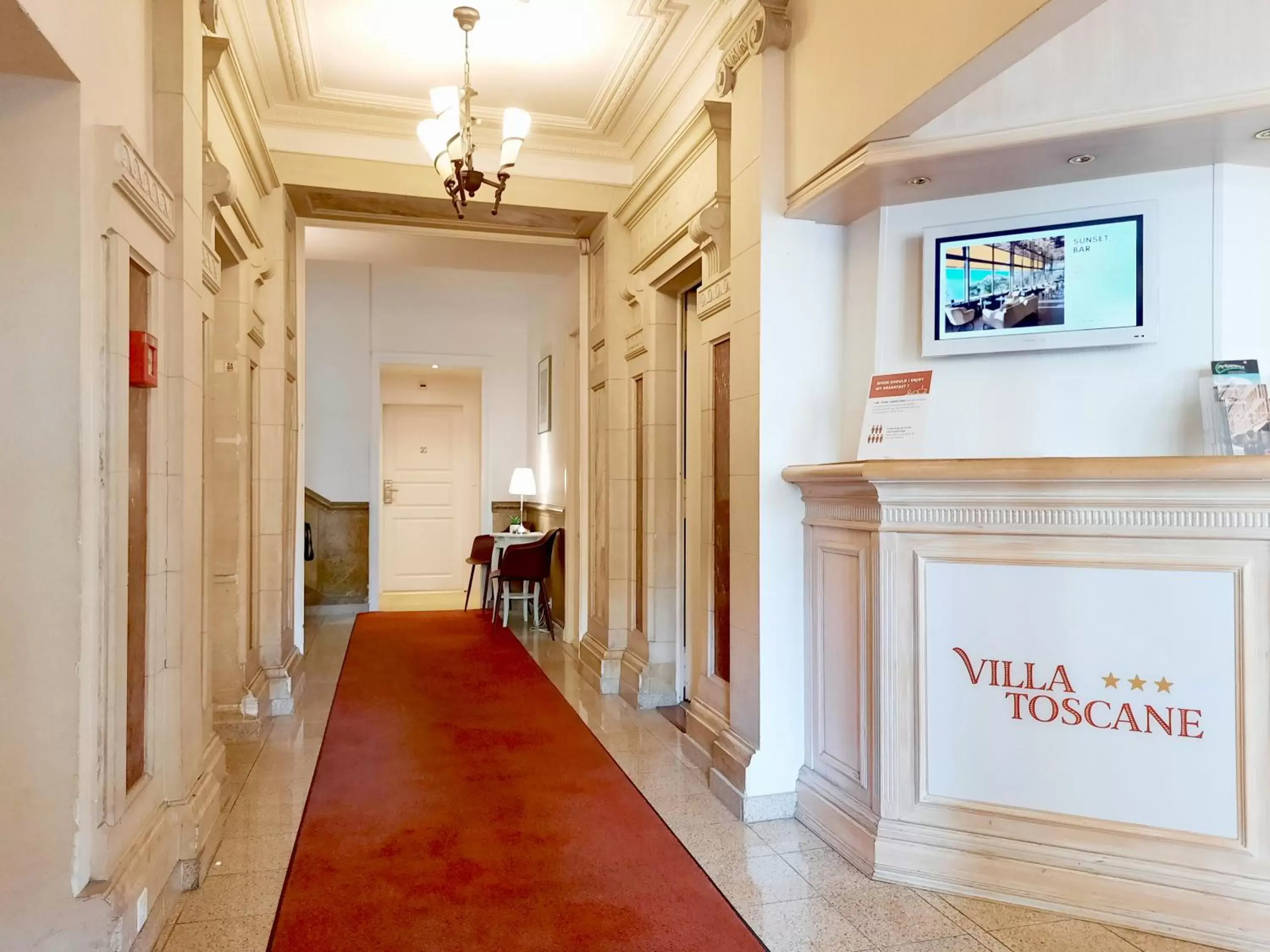 Property building, Lobby/Reception in Villa Toscane