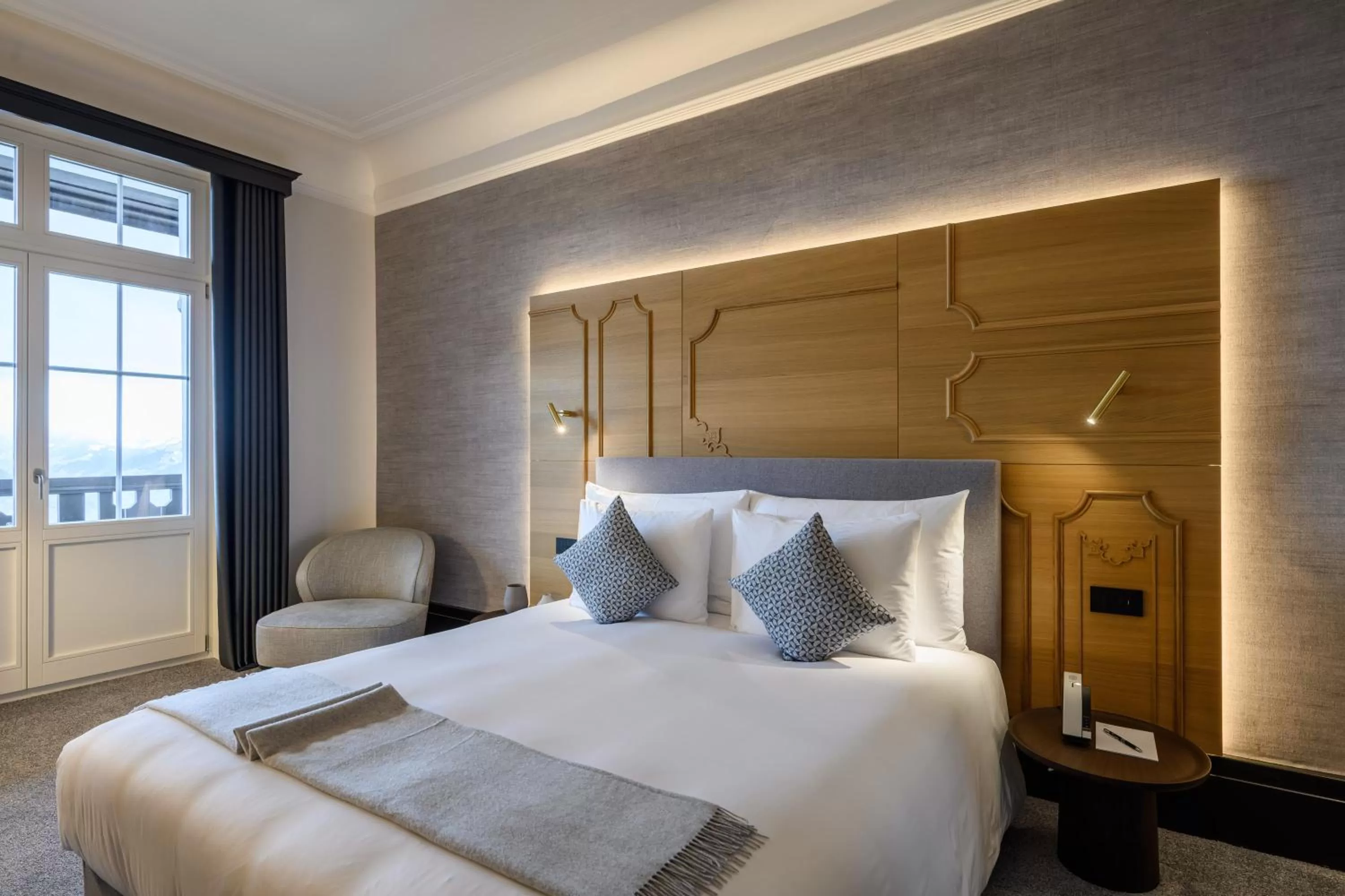 Bed in Villars Palace