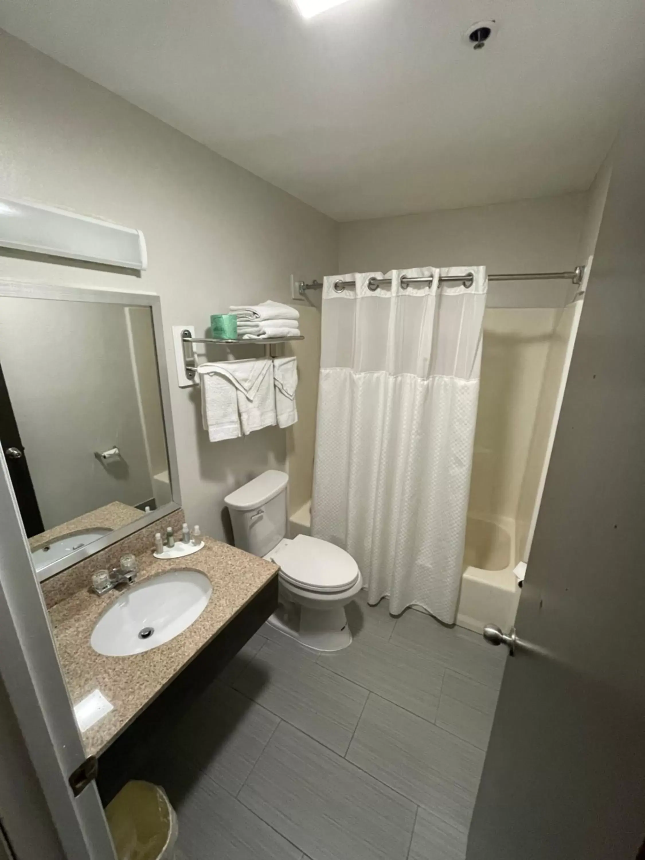 Bathroom in Baymont by Wyndham Branford/New Haven