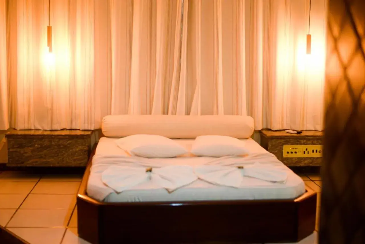 Bed in Hotel Luma