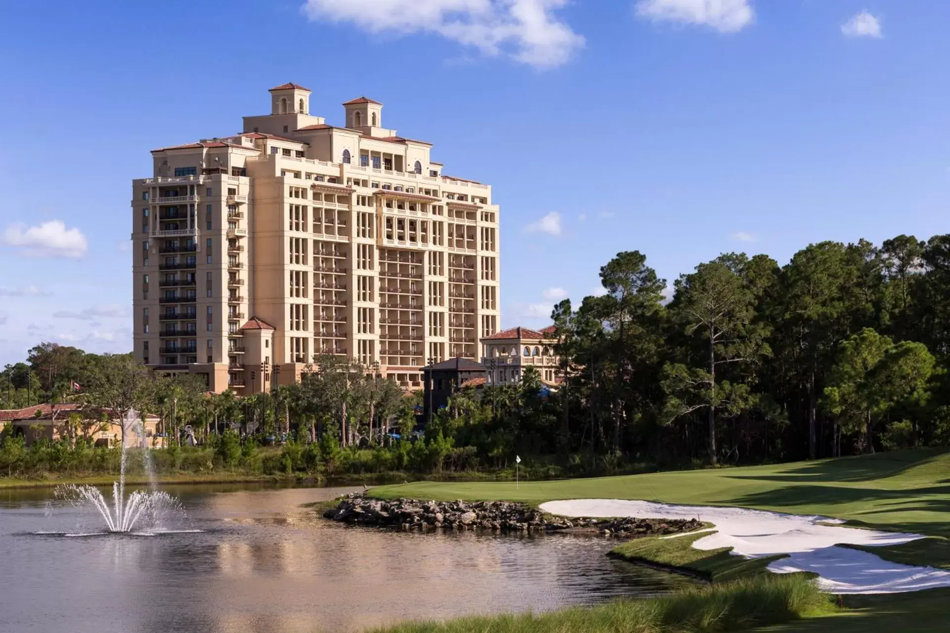 Golfcourse, Property Building in Four Seasons Resort Orlando at Walt Disney World Resort