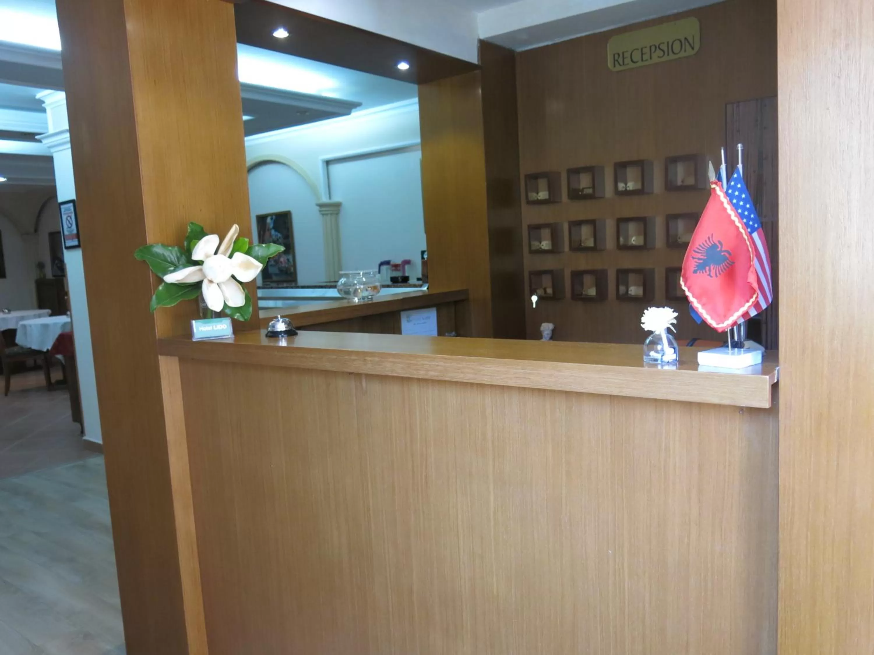 Lobby or reception in Hotel Lido