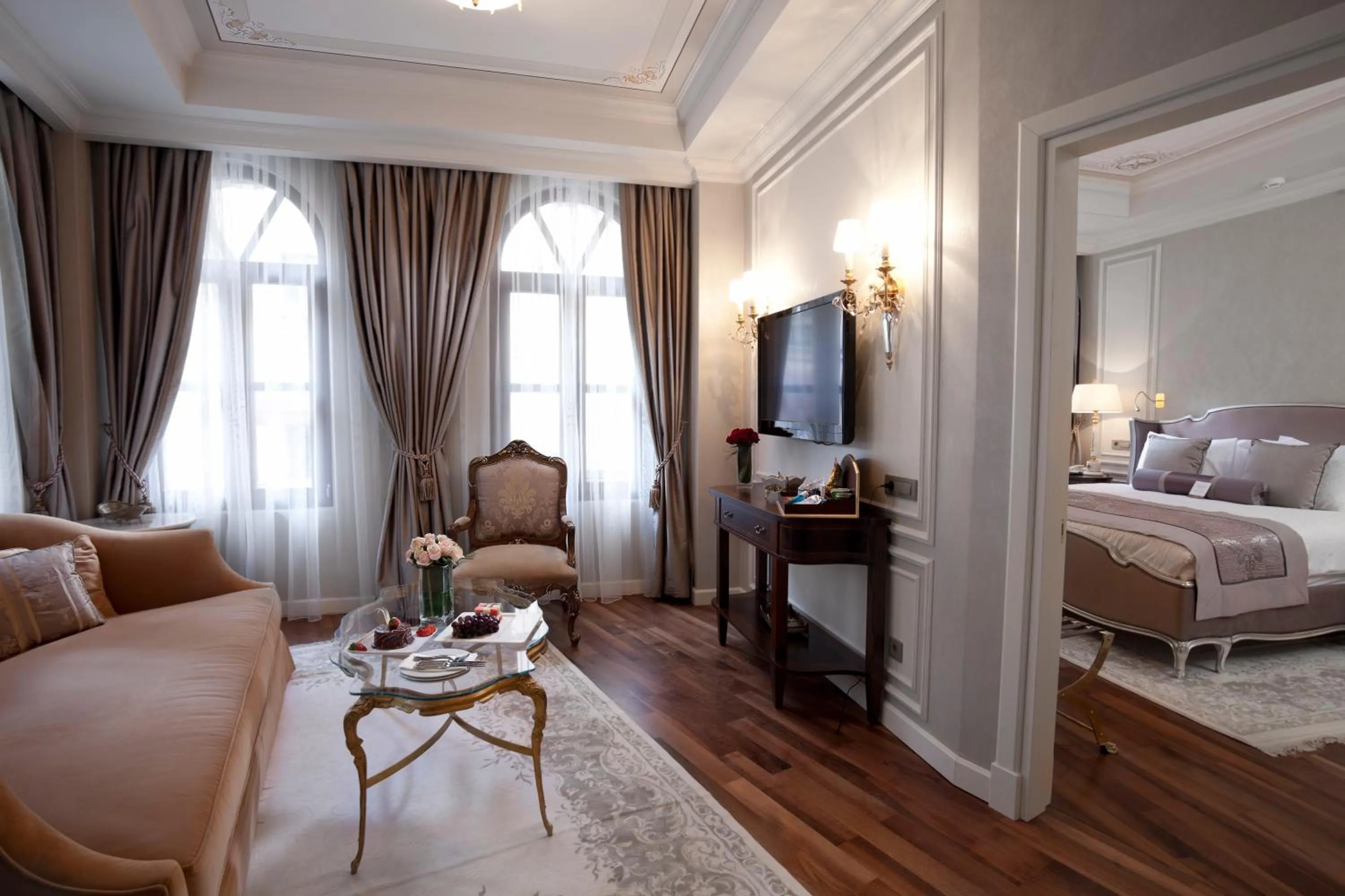 Coffee/tea facilities, Bed in Rixos Pera Istanbul