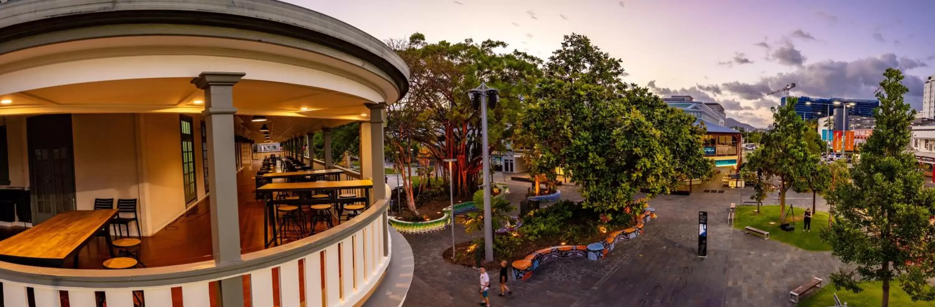 Bird's eye view in Hides Hotel