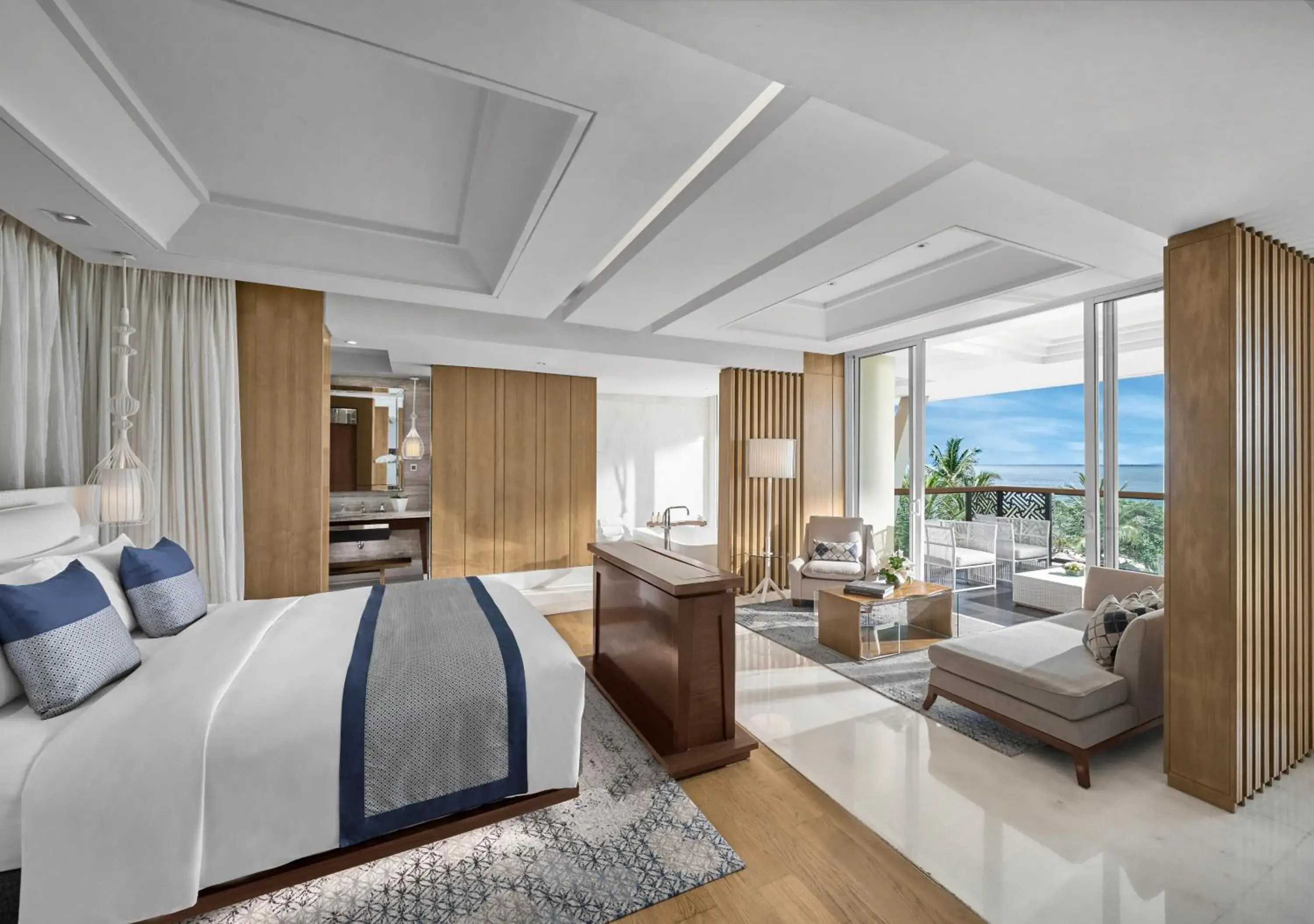 Bed in Suites & Villas at Sofitel Bali
