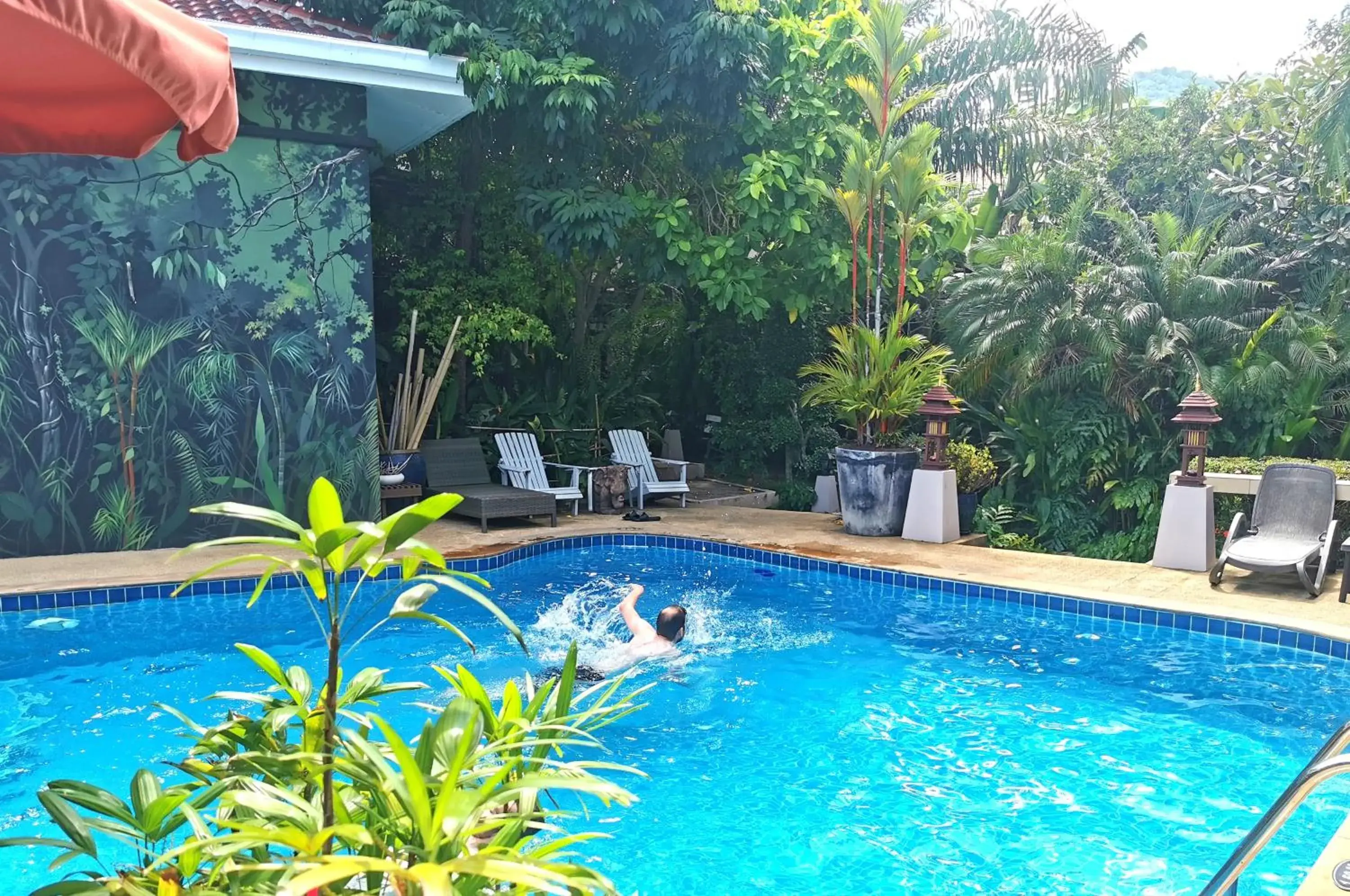 Swimming Pool in Baan Sukreep Resort