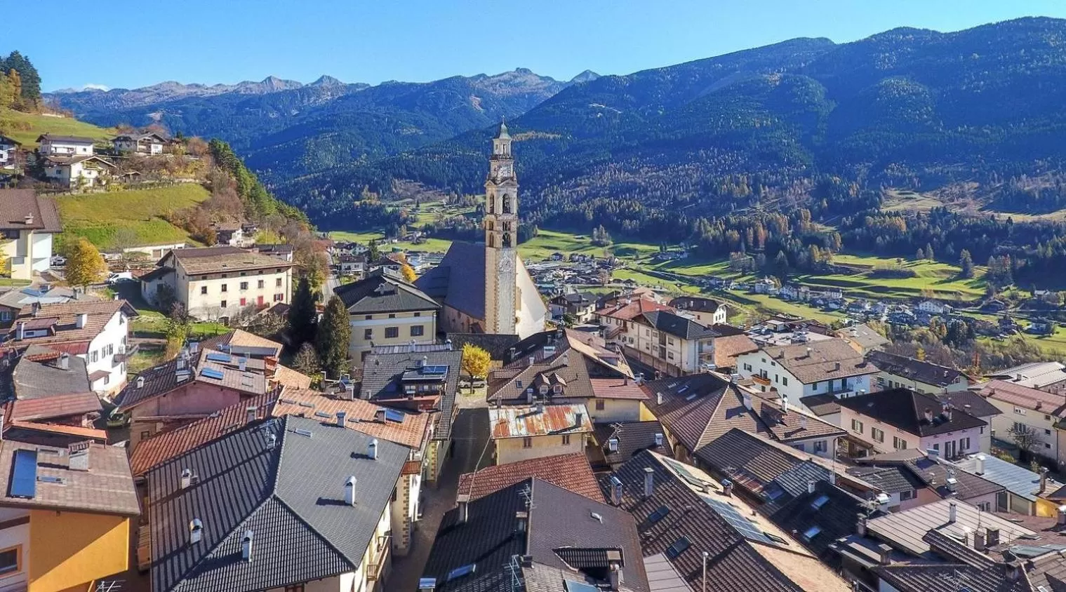 Bird's-eye View in CASA PARE' B&B