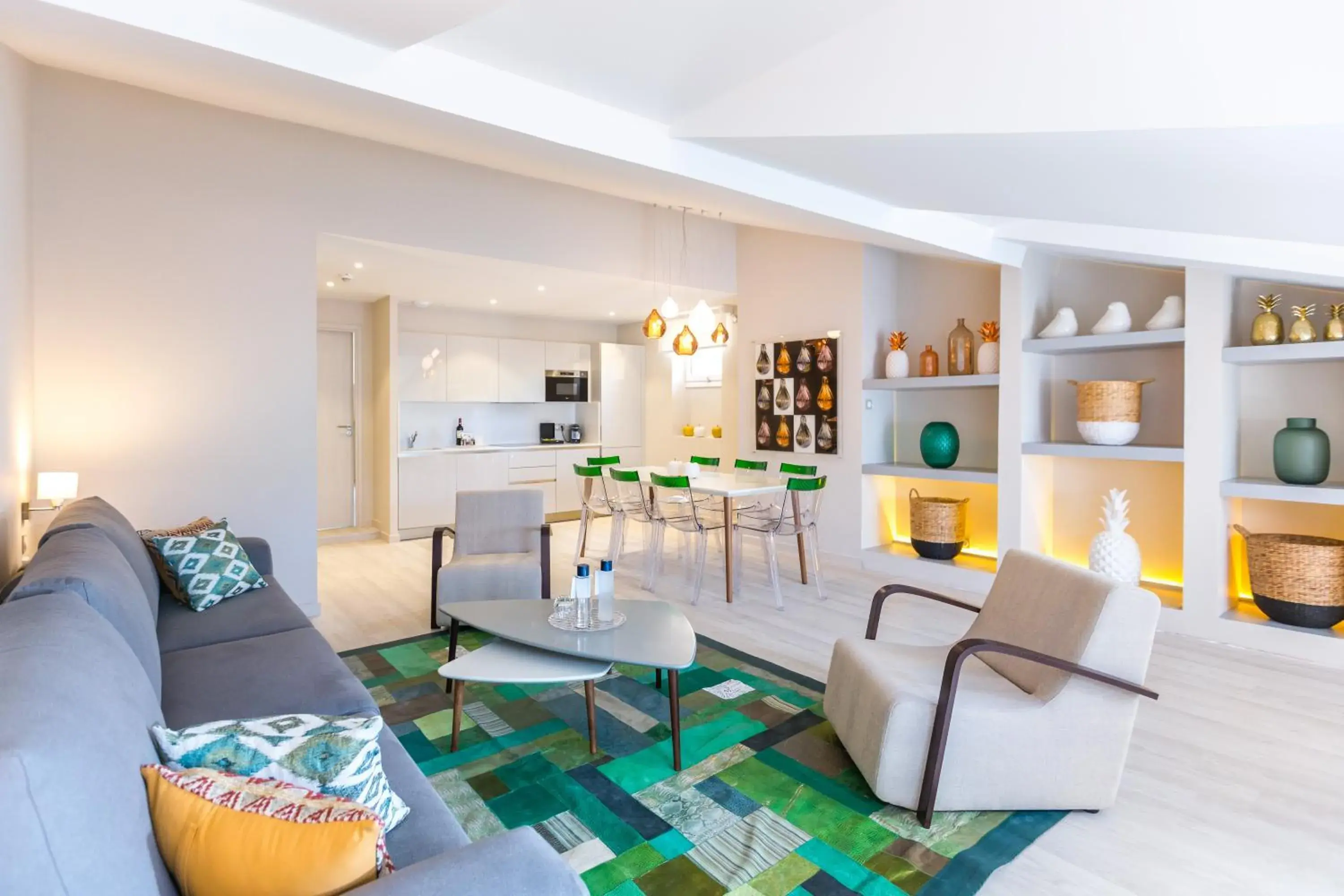 Living room in Palais Saleya Boutique Hôtel Living room in Palais Saleya Boutique Hôtel