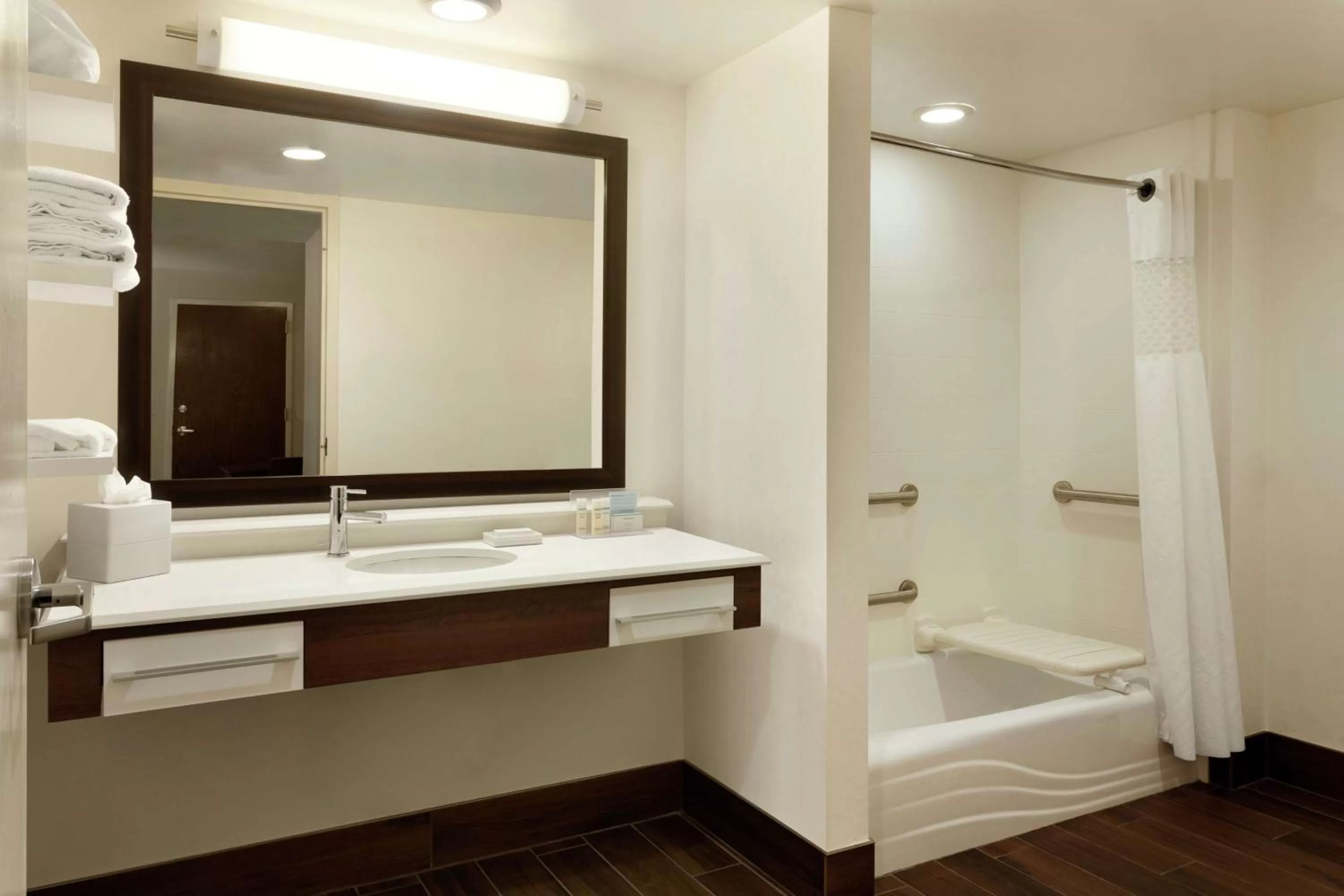 Bathroom in Hampton Inn and Suites Springdale