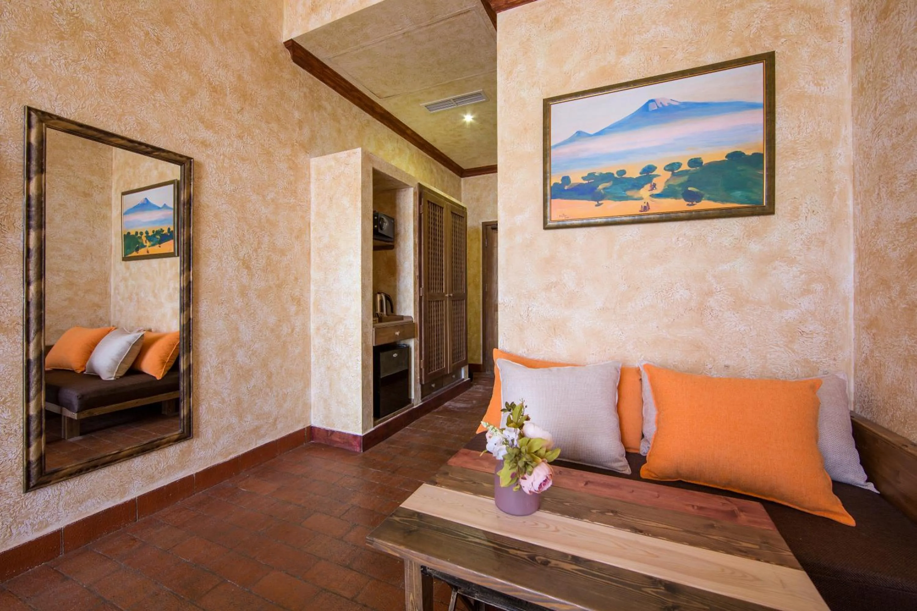 Bedroom in Caucasus Hotel