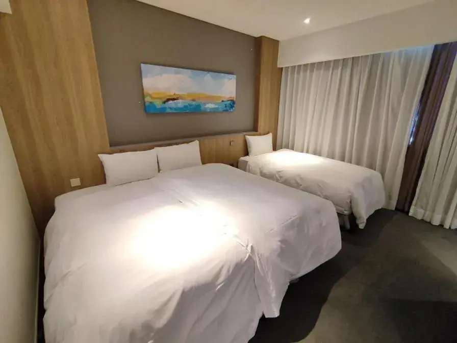 Bed in Park City Hotel - Hualien Vacation