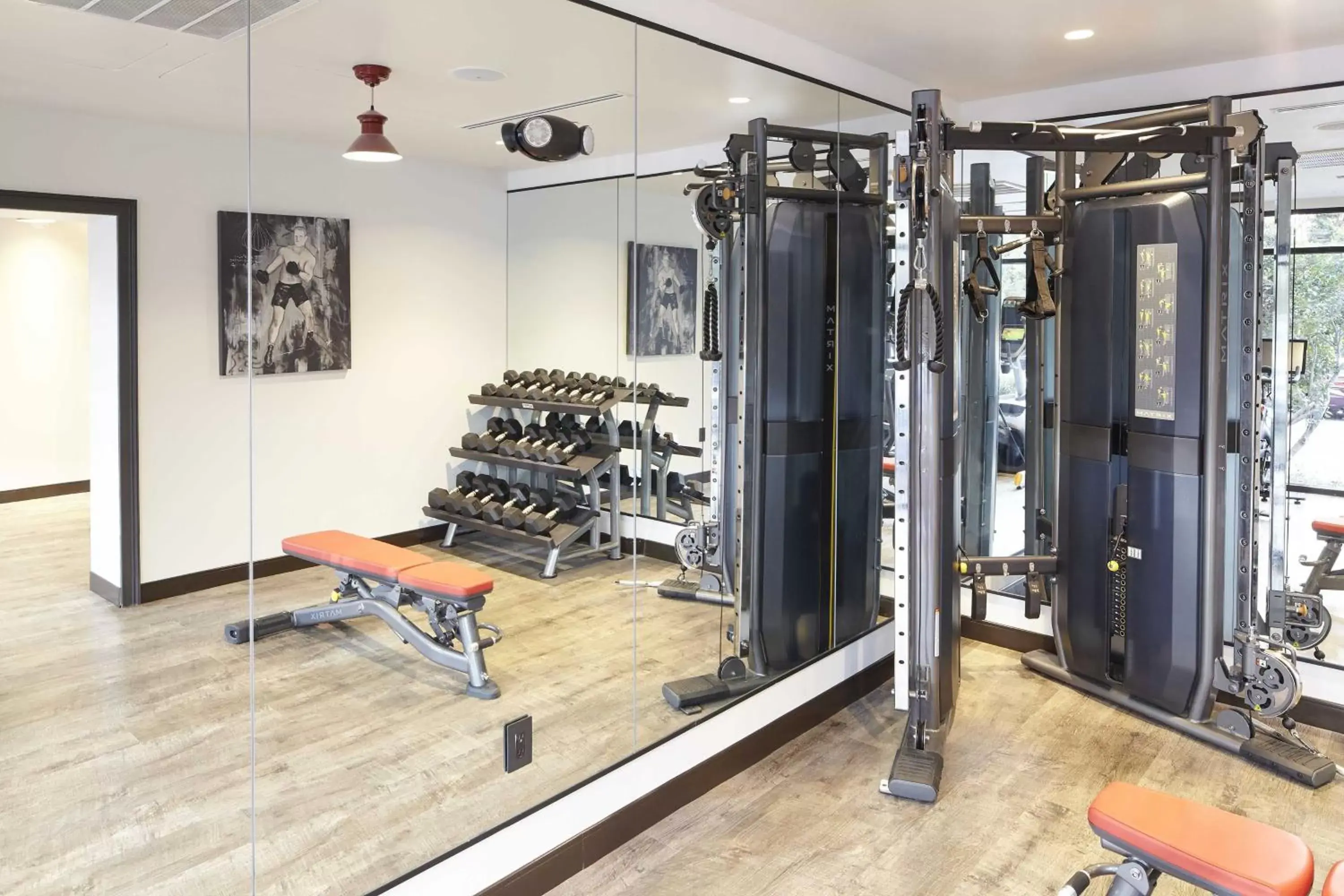 Fitness centre/facilities, Fitness Center/Facilities in The Burgess Hotel, Atlanta, a Tribute Portfolio Hotel