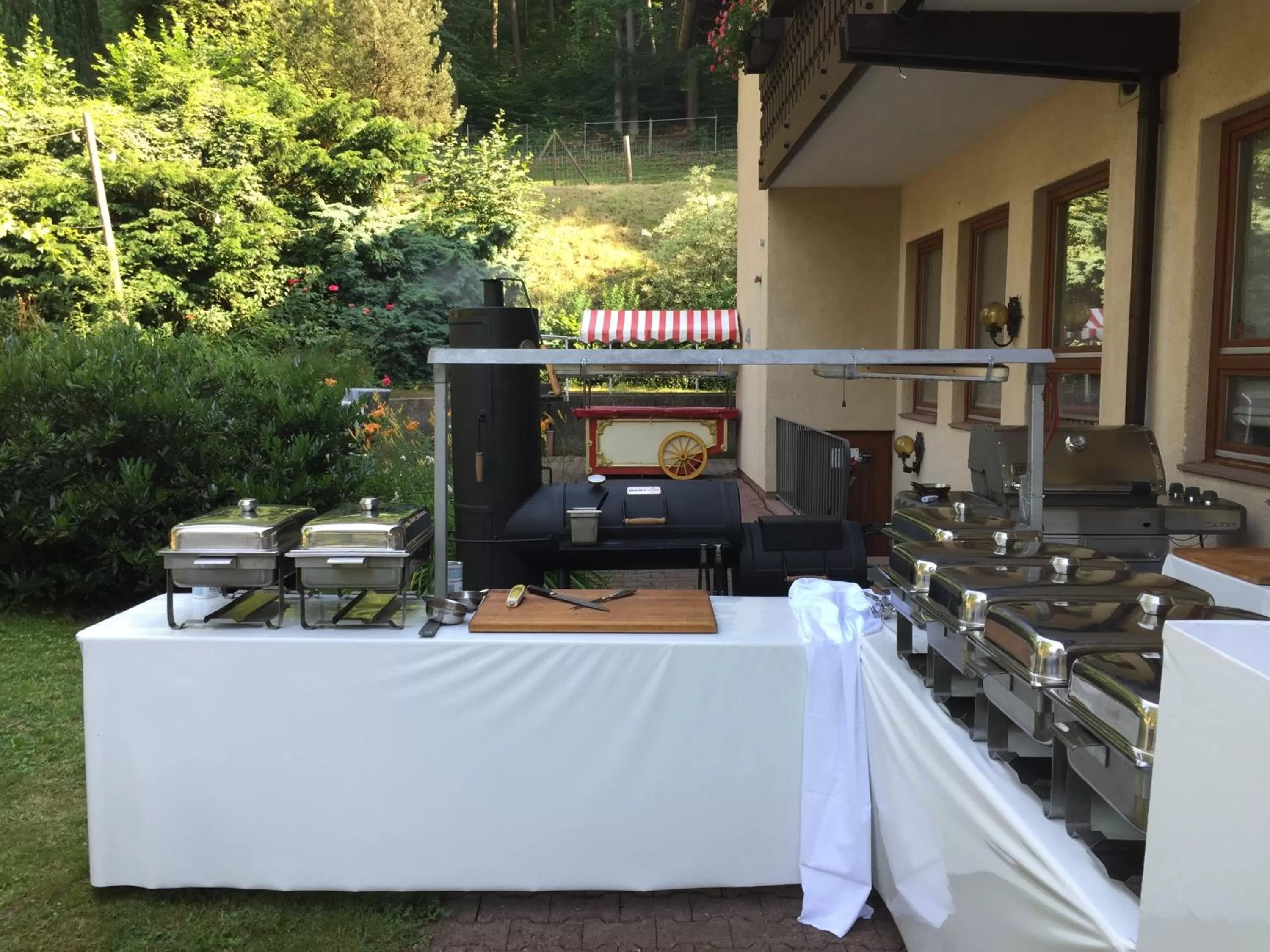 Garden in Hotel Restaurant Paradeismühle