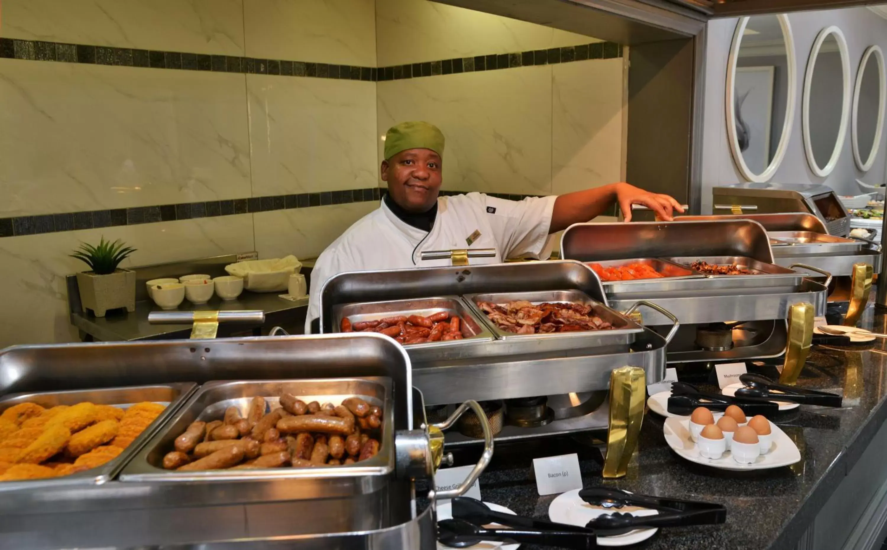 Staff, Food in Holiday Inn Johannesburg Airport, an IHG Hotel