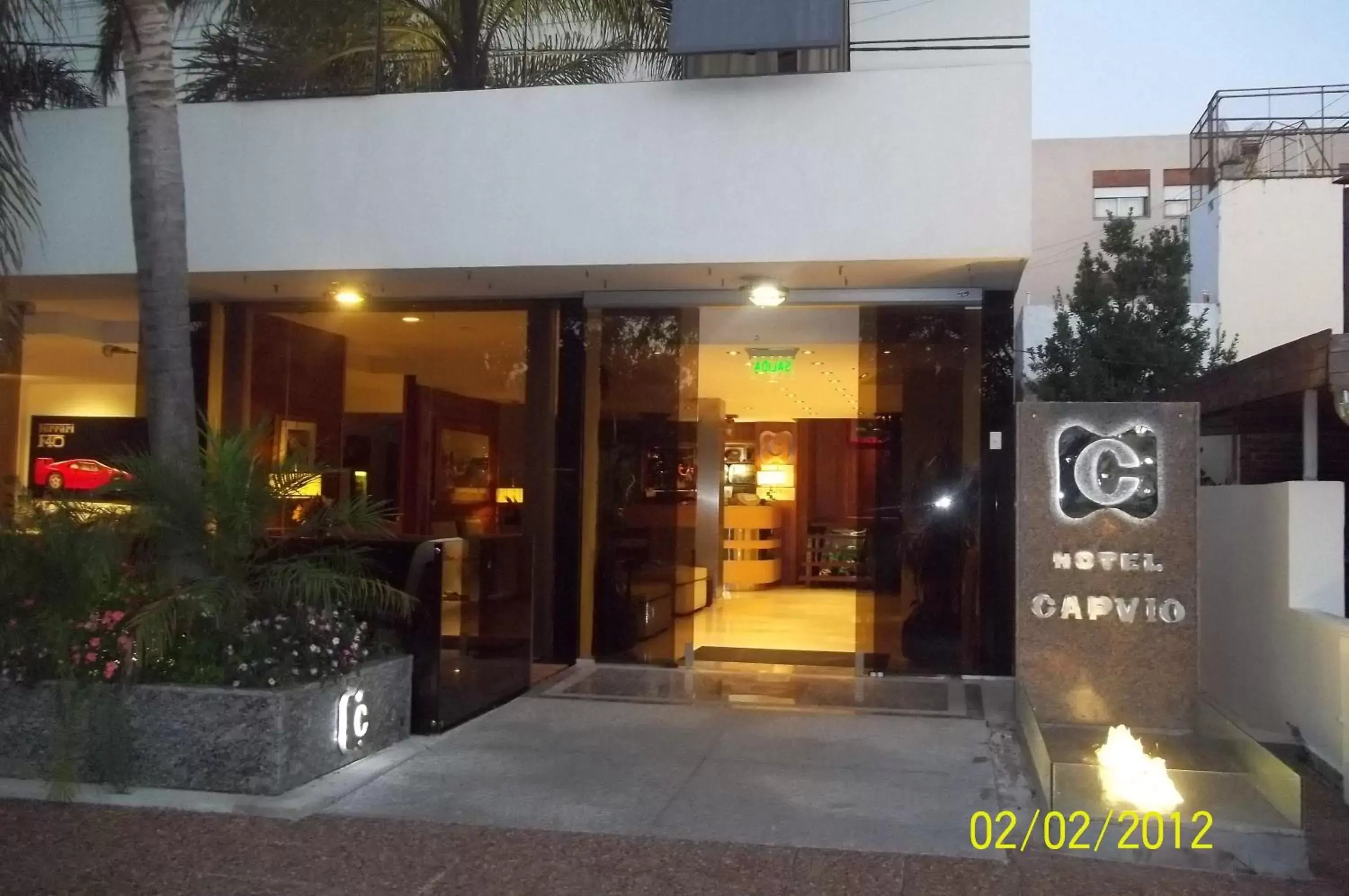 Facade/entrance in Hotel Capvio