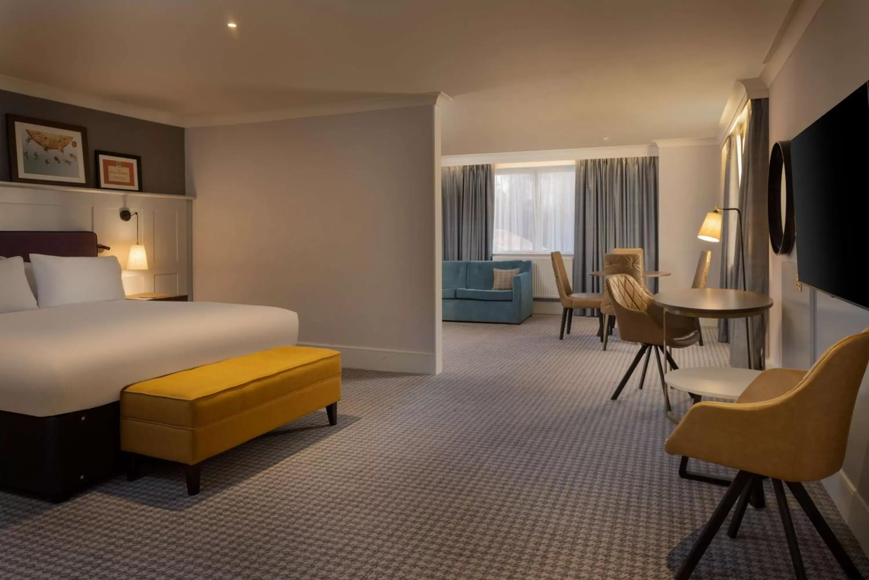 Bedroom in DoubleTree by Hilton Stoke-on-Trent, United Kingdom