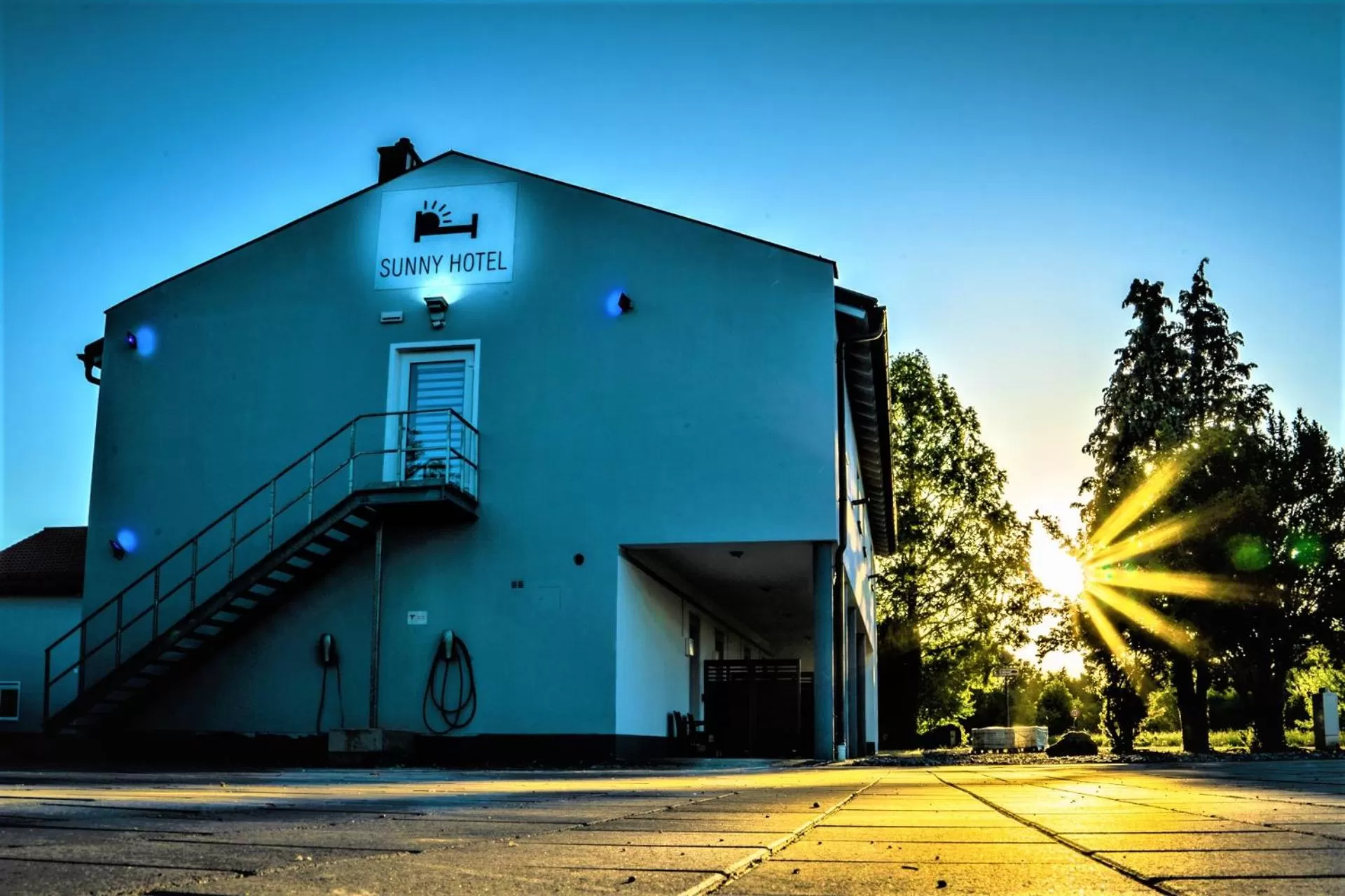 Property building in Sunny Hotel Straubing