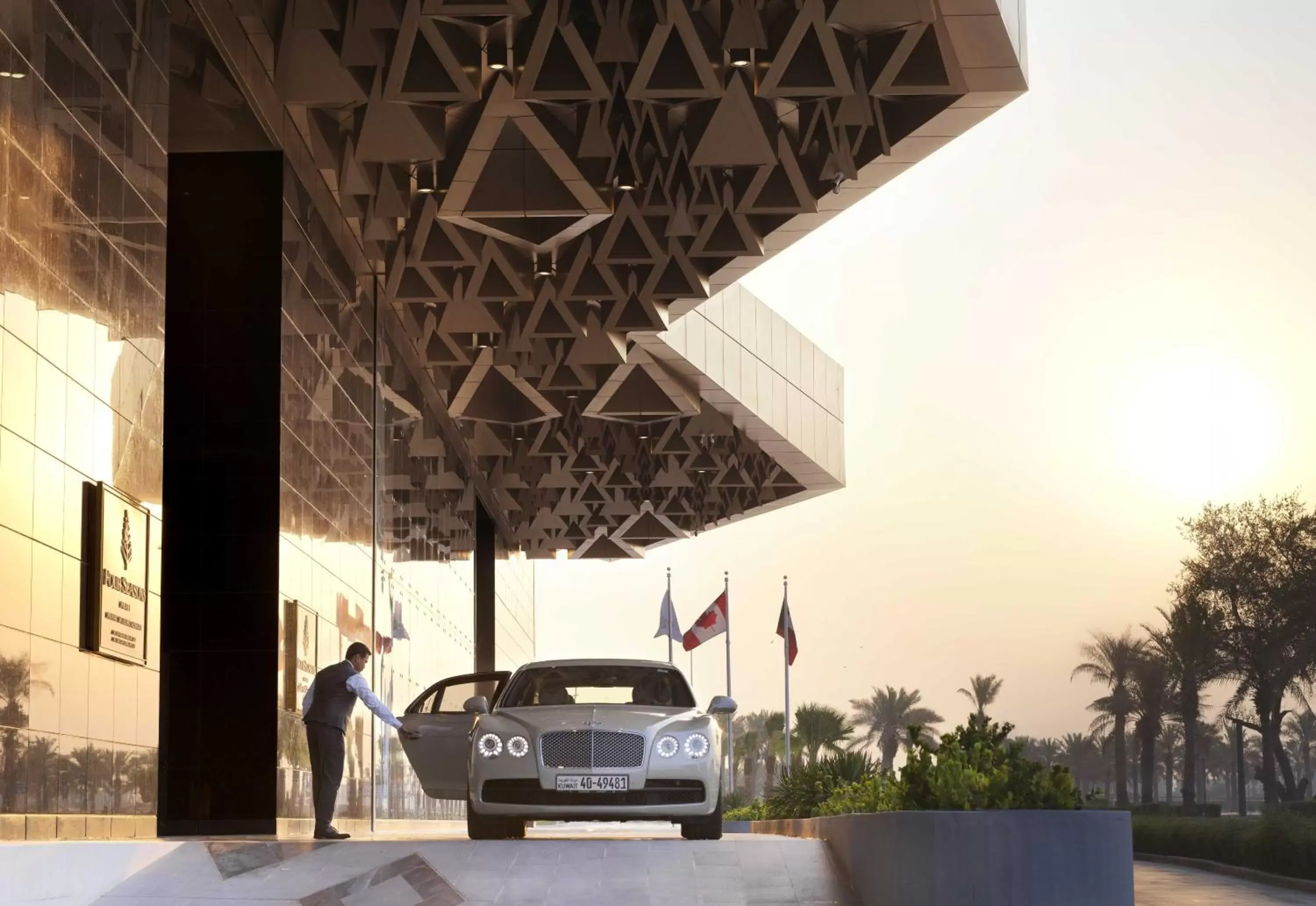 Property building in Four Seasons Hotel Kuwait at Burj Alshaya Property building in Four Seasons Hotel Kuwait at Burj Alshaya