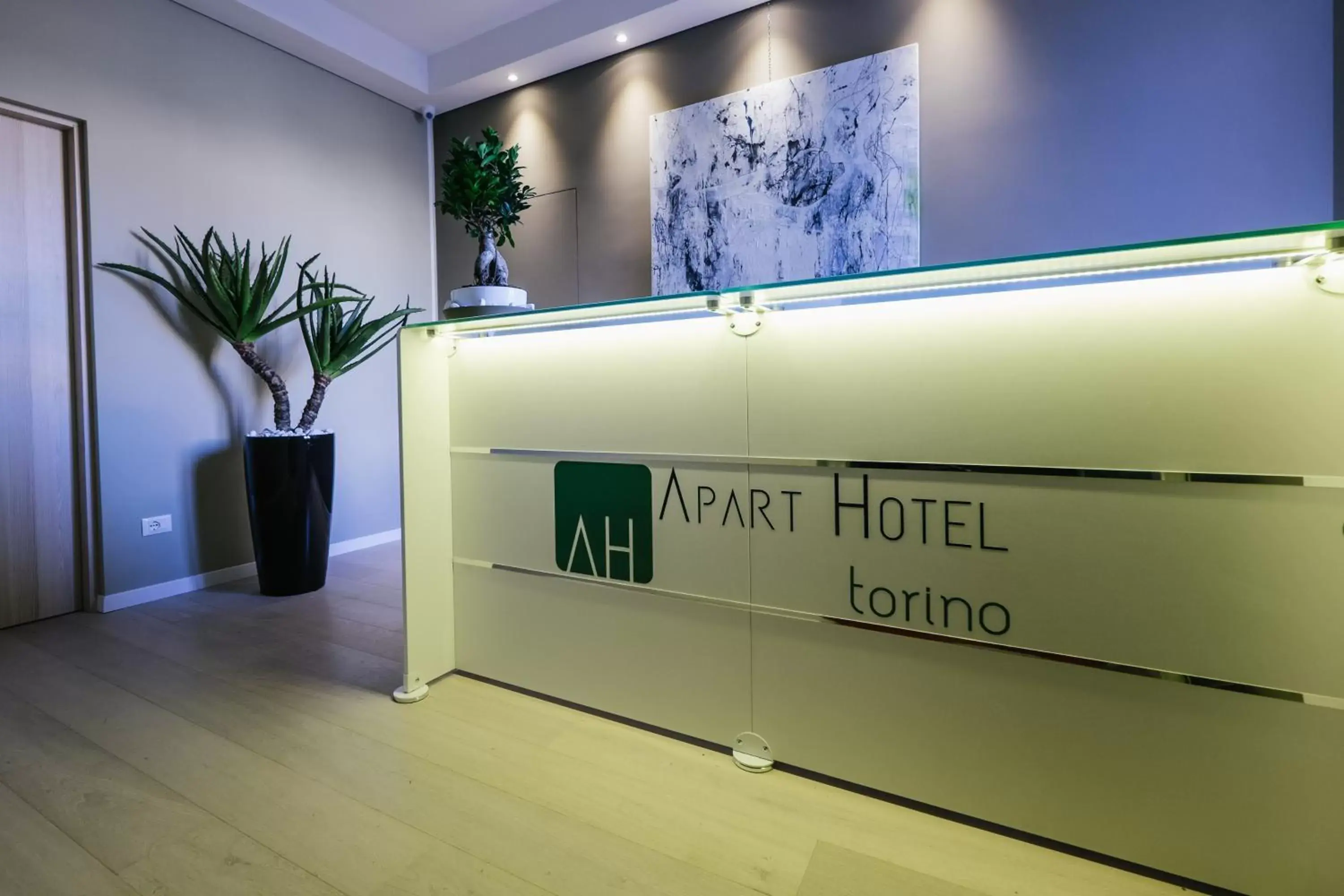 Lobby or reception in Apart Hotel Torino