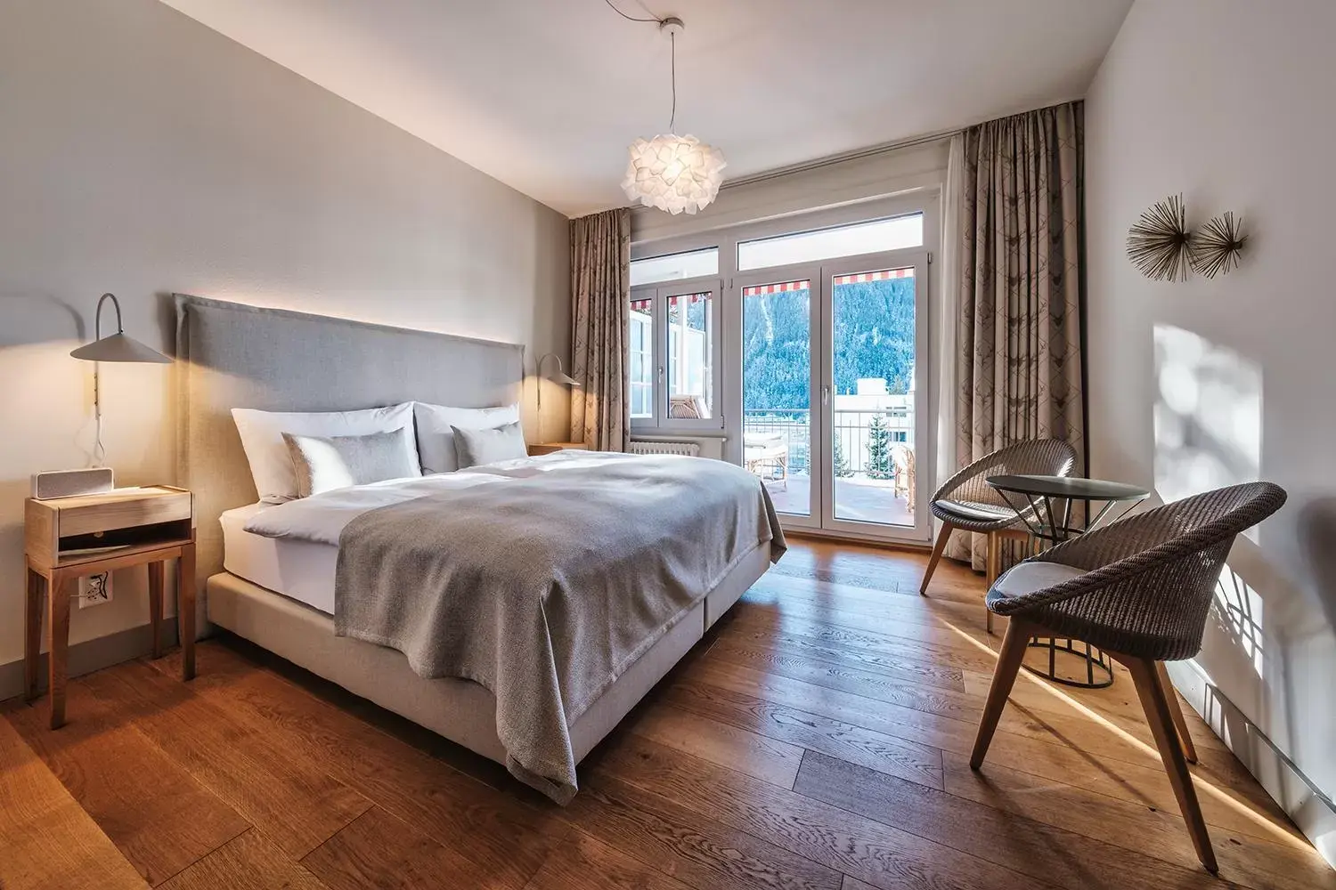 Superior Double Room with Balcony in Hotel Edelweiss Superior Double Room with Balcony in Hotel Edelweiss
