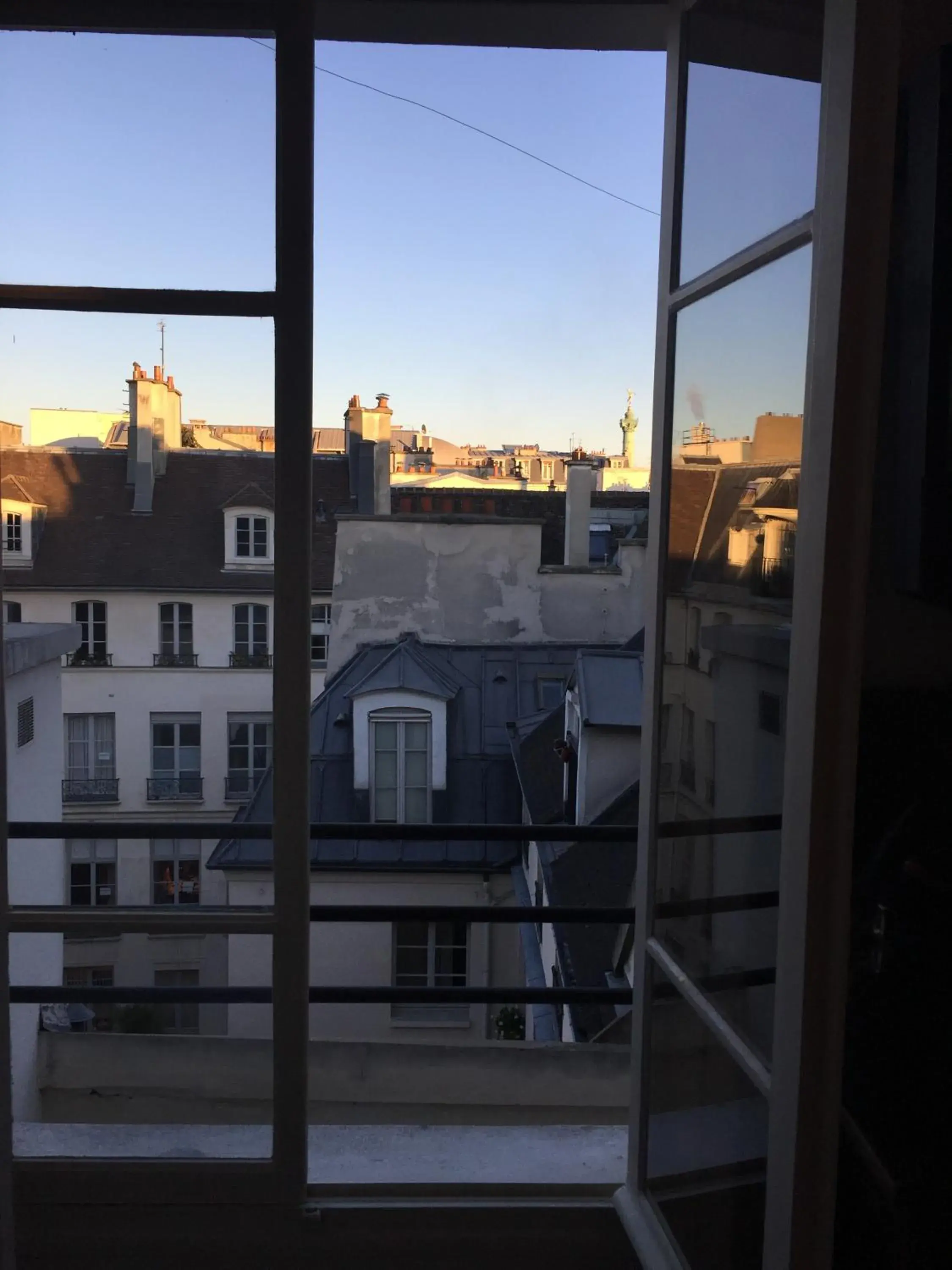 View (from property/room) in Boutique Hotel de la Place des Vosges