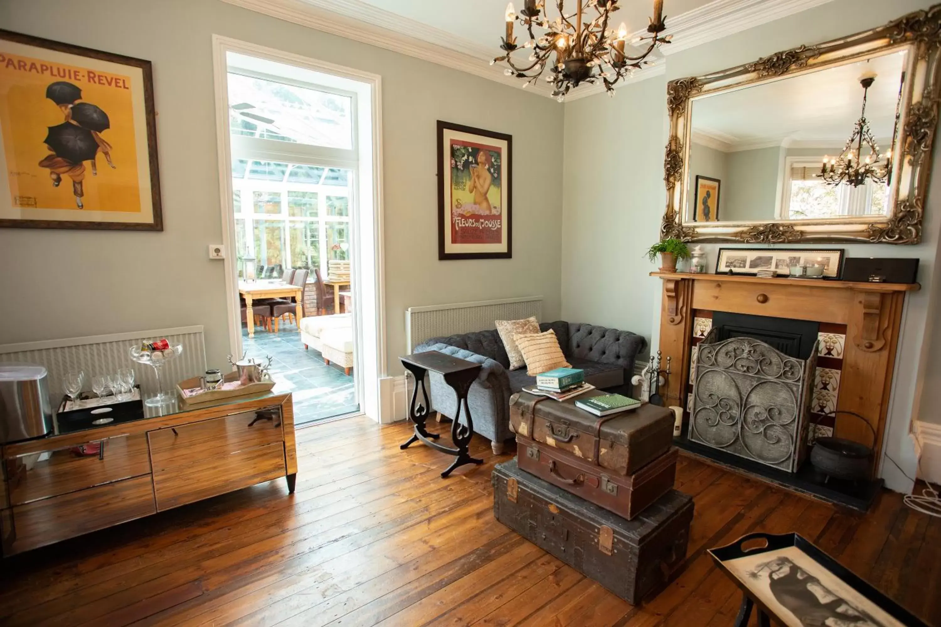 Living room, Seating Area in Treherne House & The Malvern Retreat