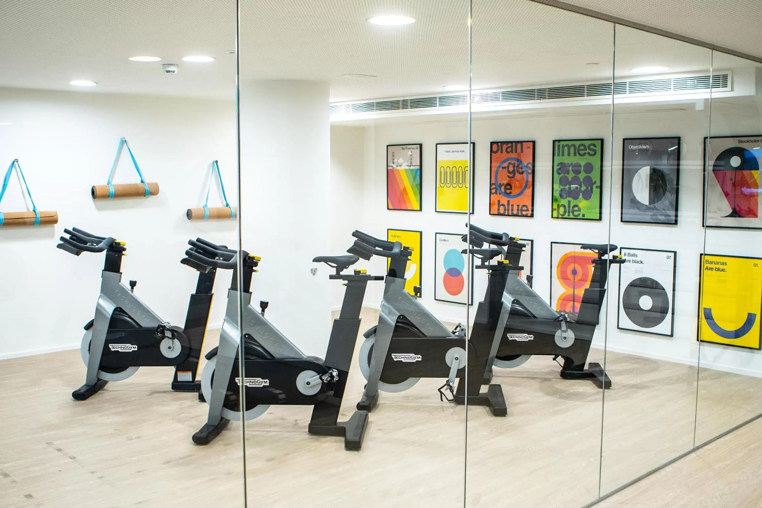 Fitness centre/facilities in INNSiDE by Meliá Zaragoza Fitness centre/facilities in INNSiDE by Meliá Zaragoza
