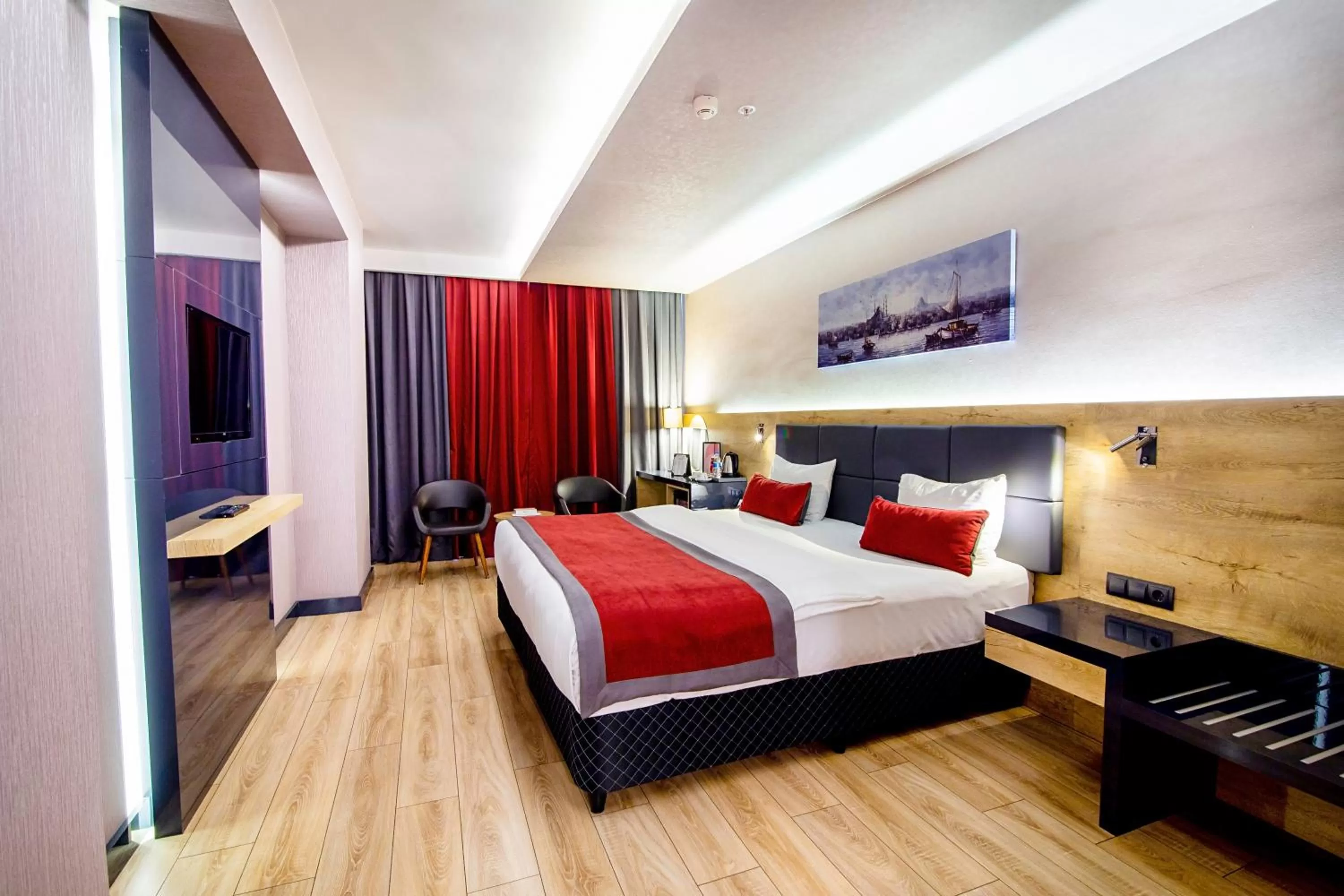 Bed in Ramada Encore by Wyndham Gebze
