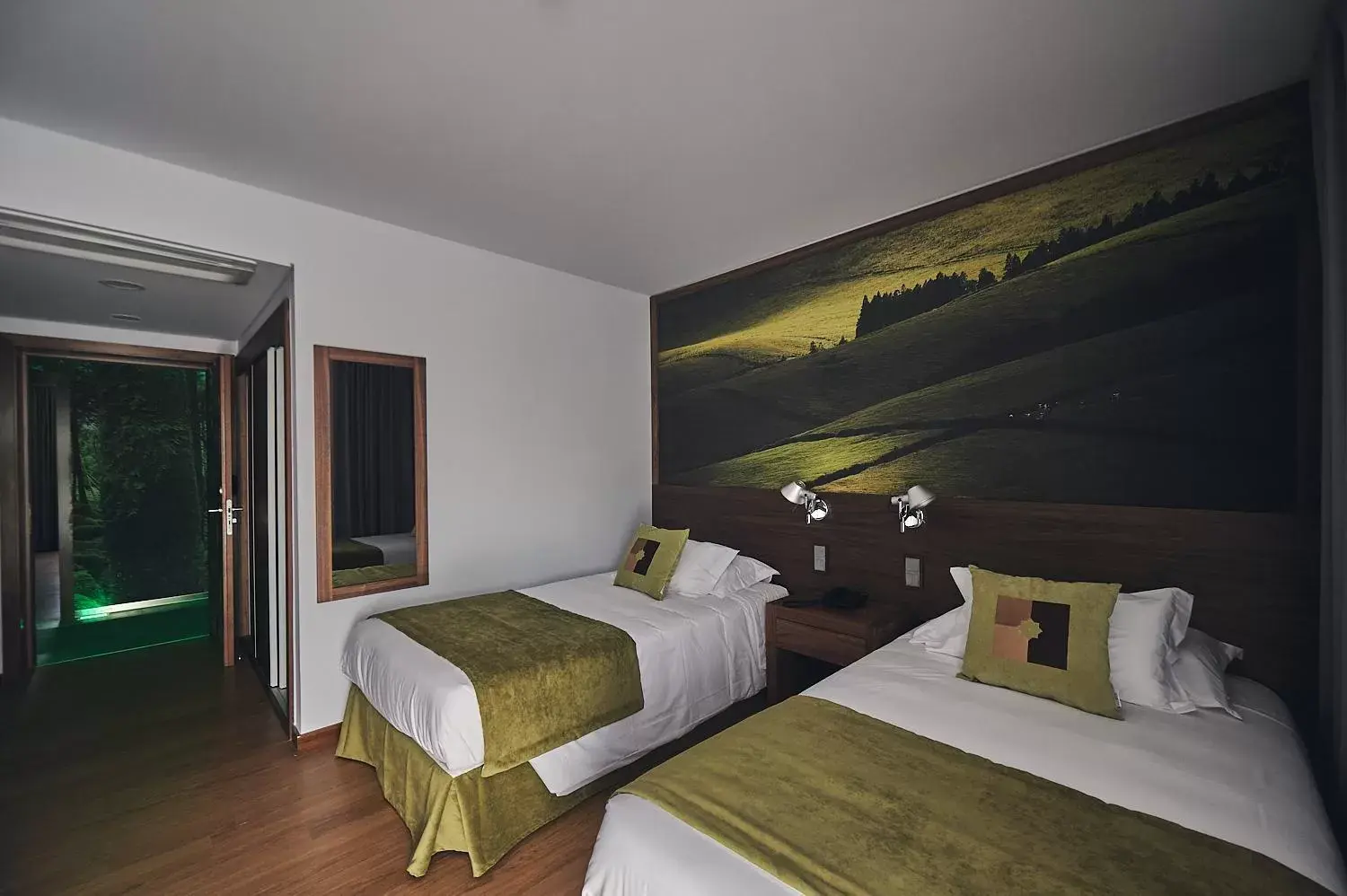 Bed in Hotel Cruzeiro