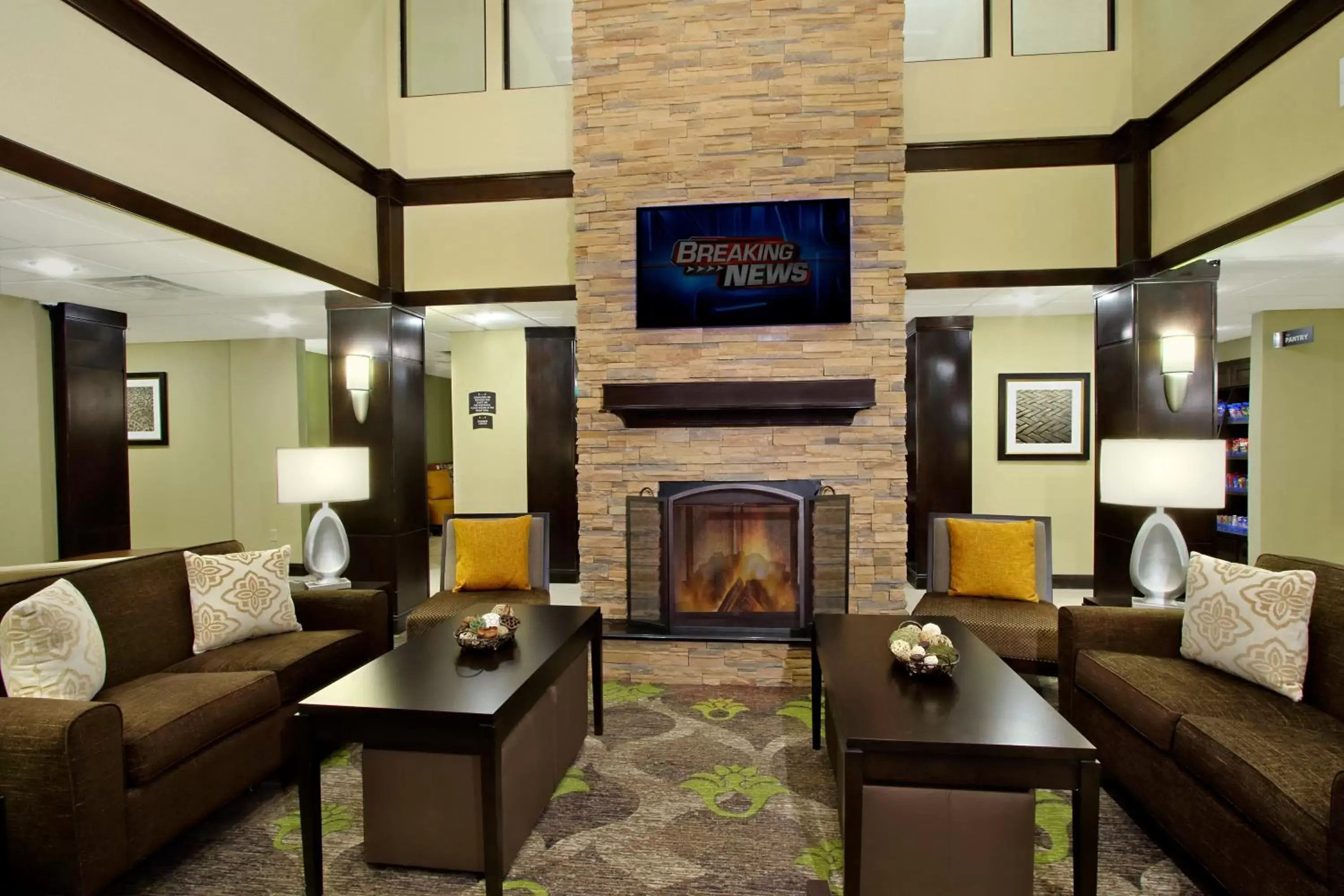 Property building, Seating Area in Staybridge Suites - Odessa - Interstate HWY 20, an IHG Hotel