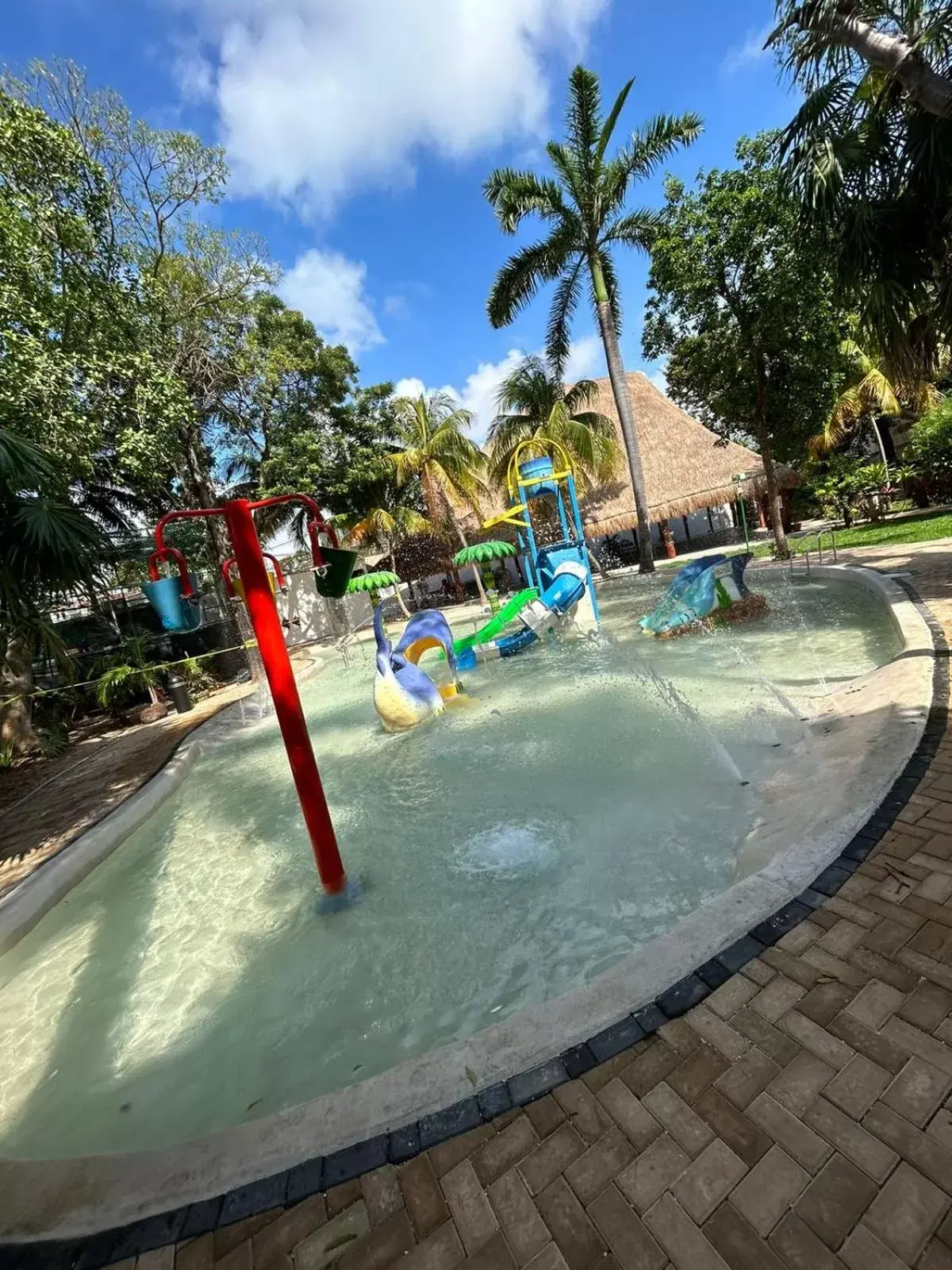 Children play ground, Children's Play Area in Hotel Plaza Caribe