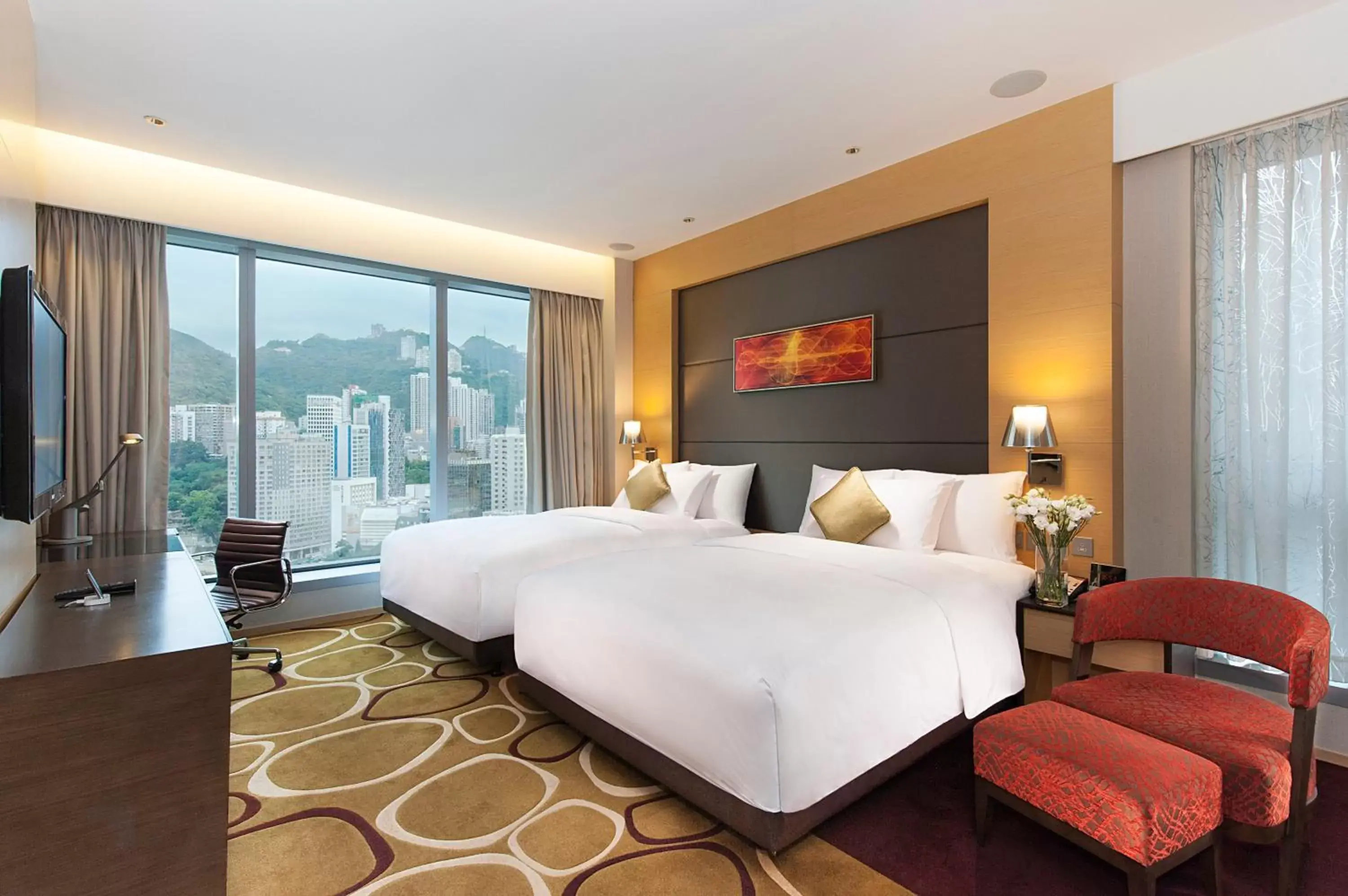 Photo of the whole room in Crowne Plaza Hong Kong Causeway Bay, an IHG Hotel